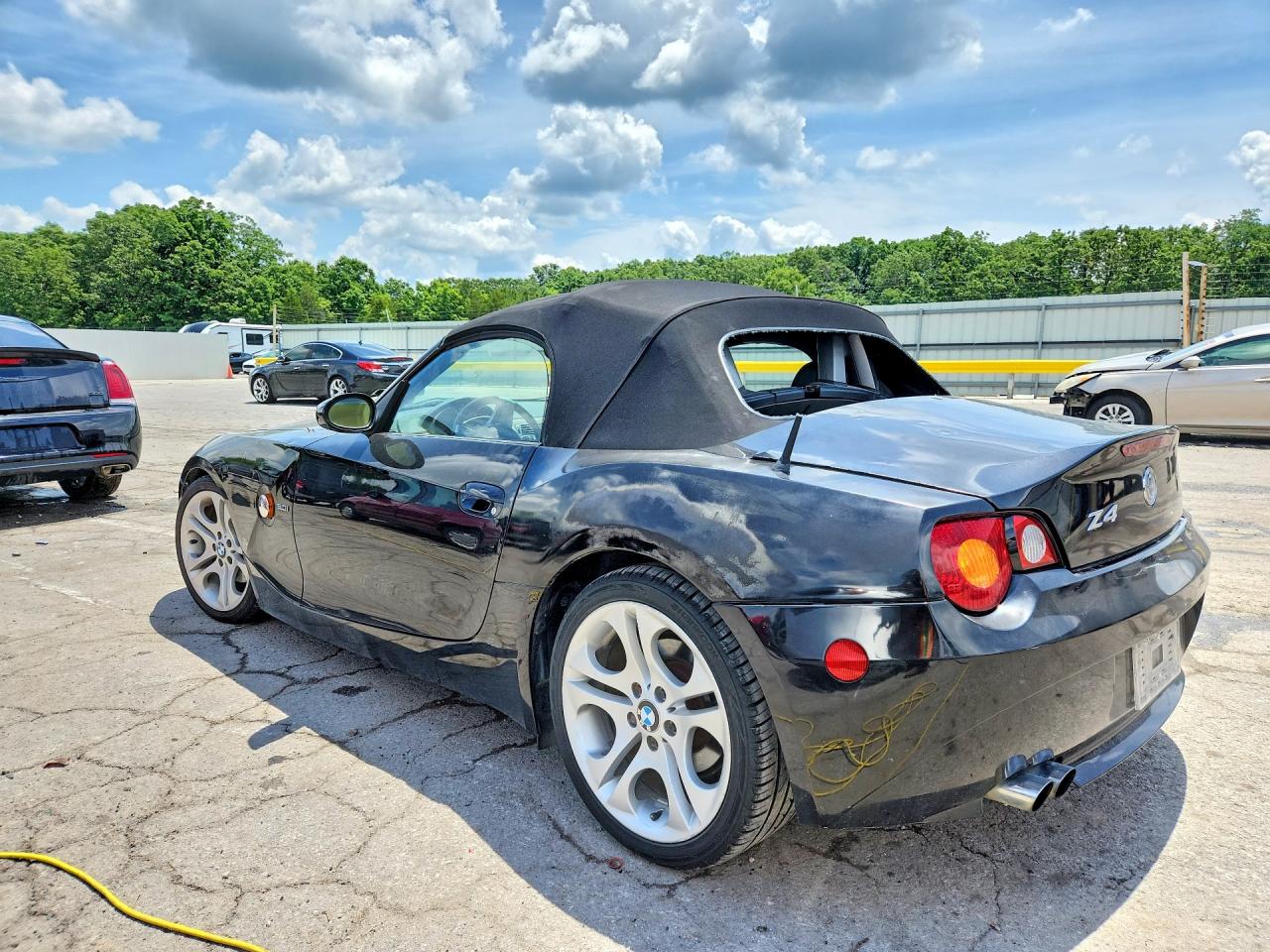 2003 Bmw Z4 3.0 Black vin: 4USBT53453LU03237