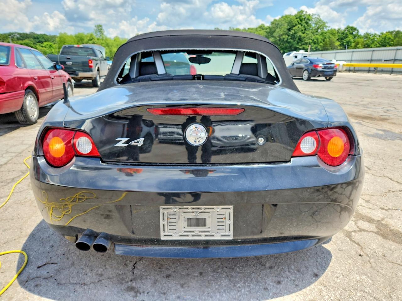2003 Bmw Z4 3.0 Black vin: 4USBT53453LU03237