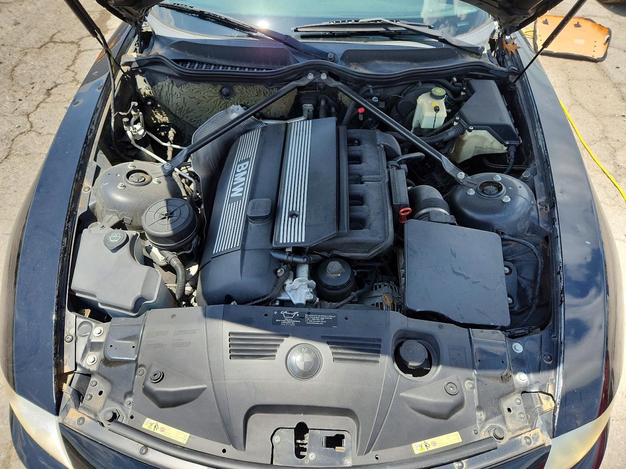 2003 Bmw Z4 3.0 Black vin: 4USBT53453LU03237