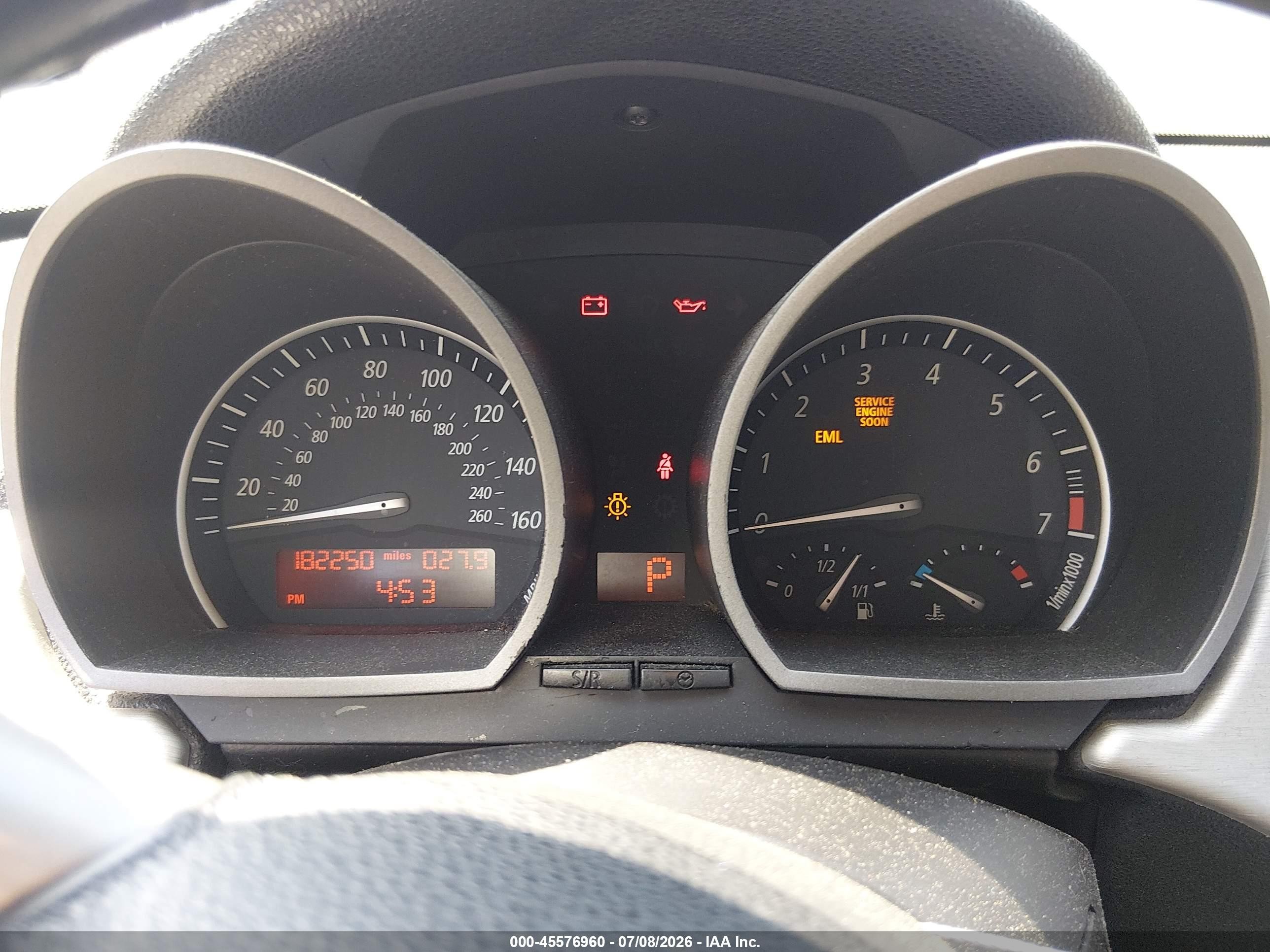 2003 Bmw Z4 3.0i Silver vin: 4USBT53453LU05537