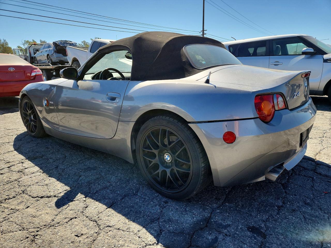 2003 Bmw Z4 3.0 Gray vin: 4USBT53463LU00394