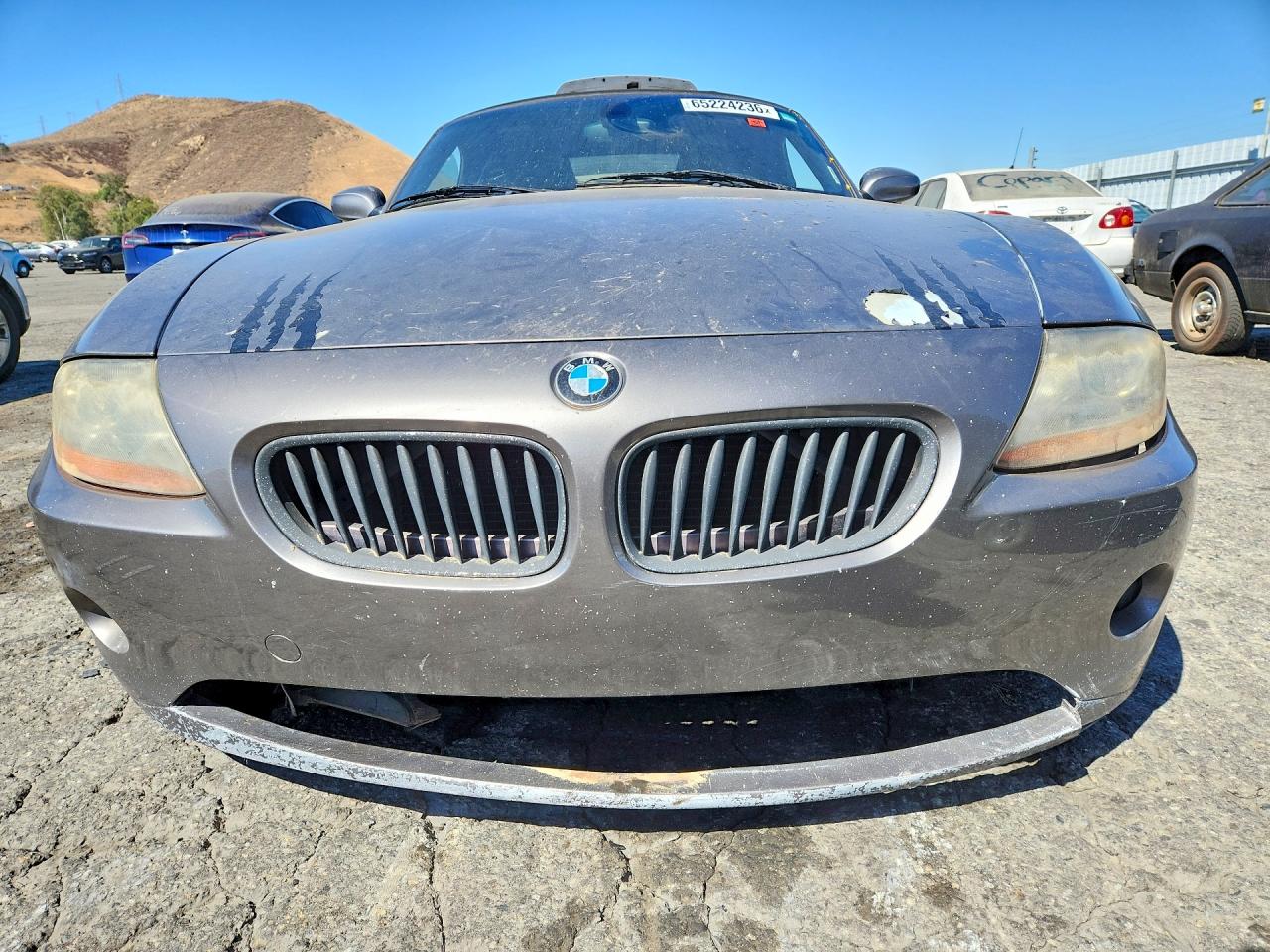 2003 Bmw Z4 3.0 Gray vin: 4USBT53463LU00394