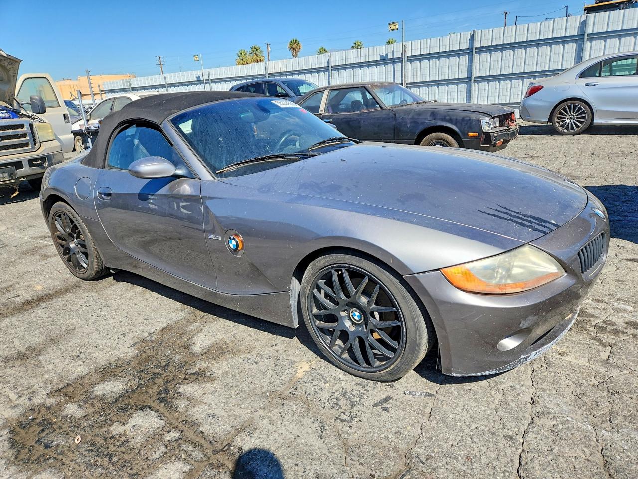 2003 Bmw Z4 3.0 Gray vin: 4USBT53463LU00394