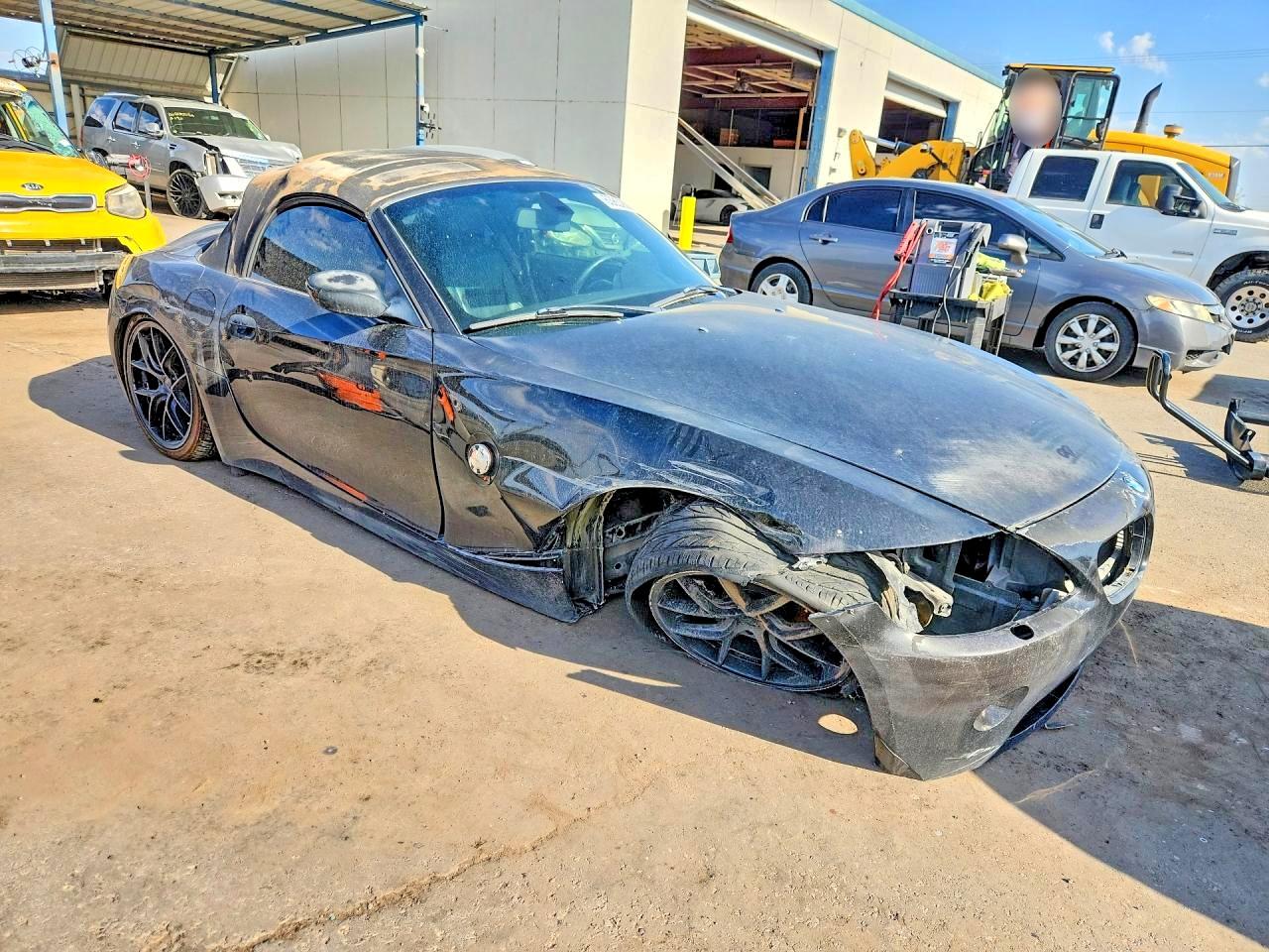 2003 Bmw Z4 3.0 Черный vin: 4USBT53493LU01295