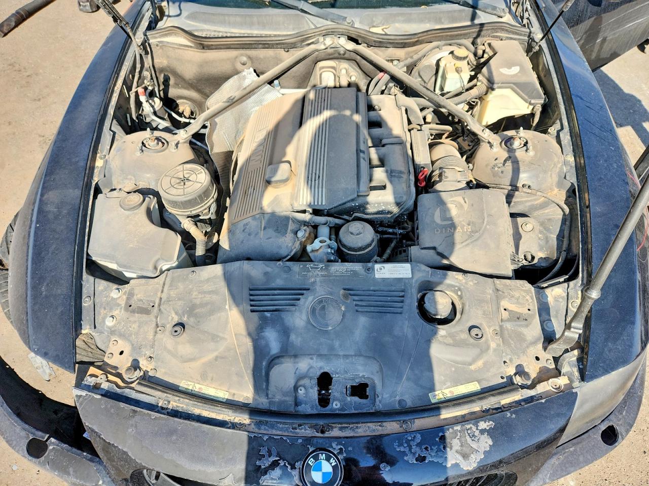 2003 Bmw Z4 3.0 Черный vin: 4USBT53493LU01295