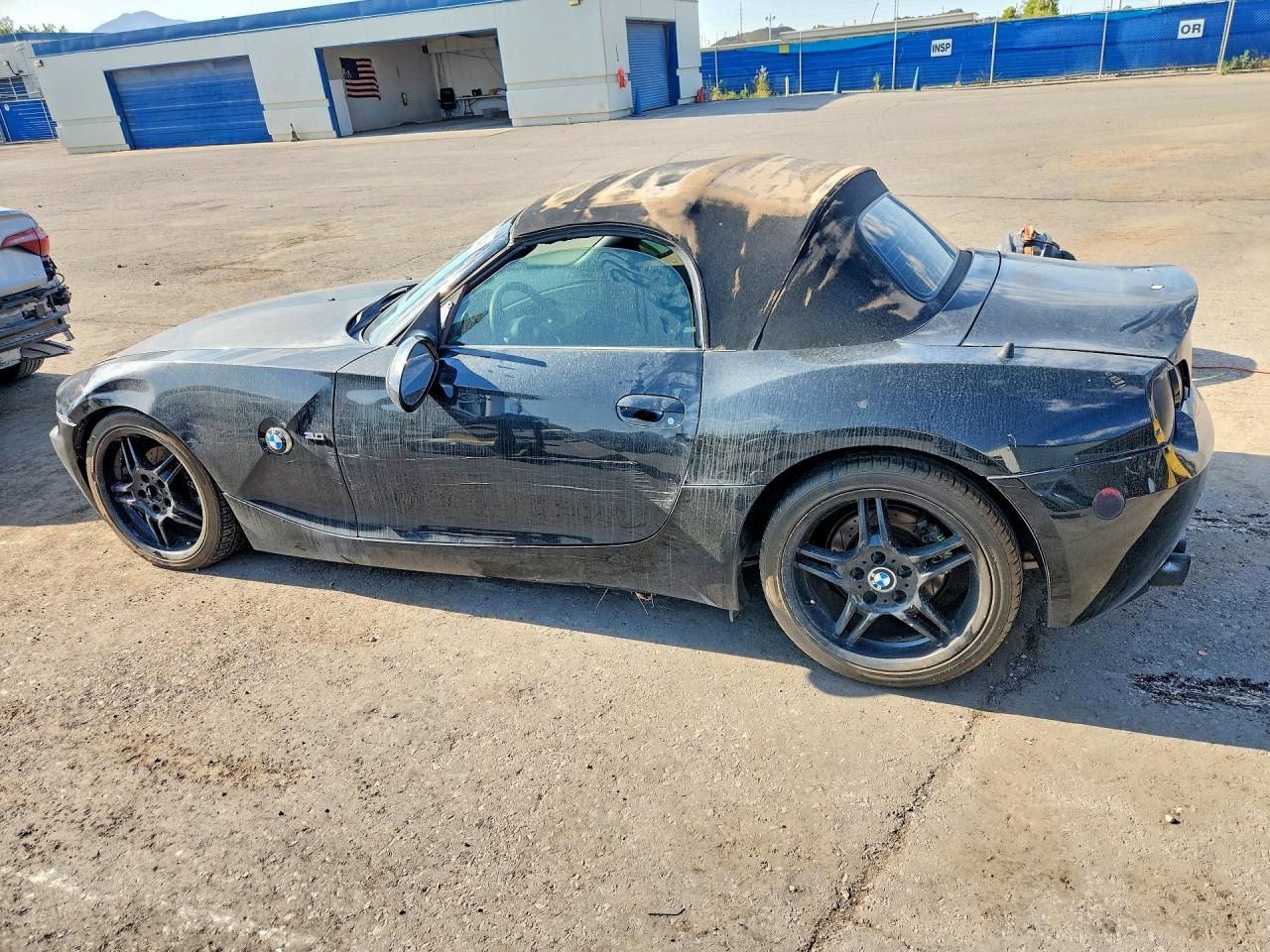 2003 Bmw Z4 3.0 Черный vin: 4USBT53493LU01295