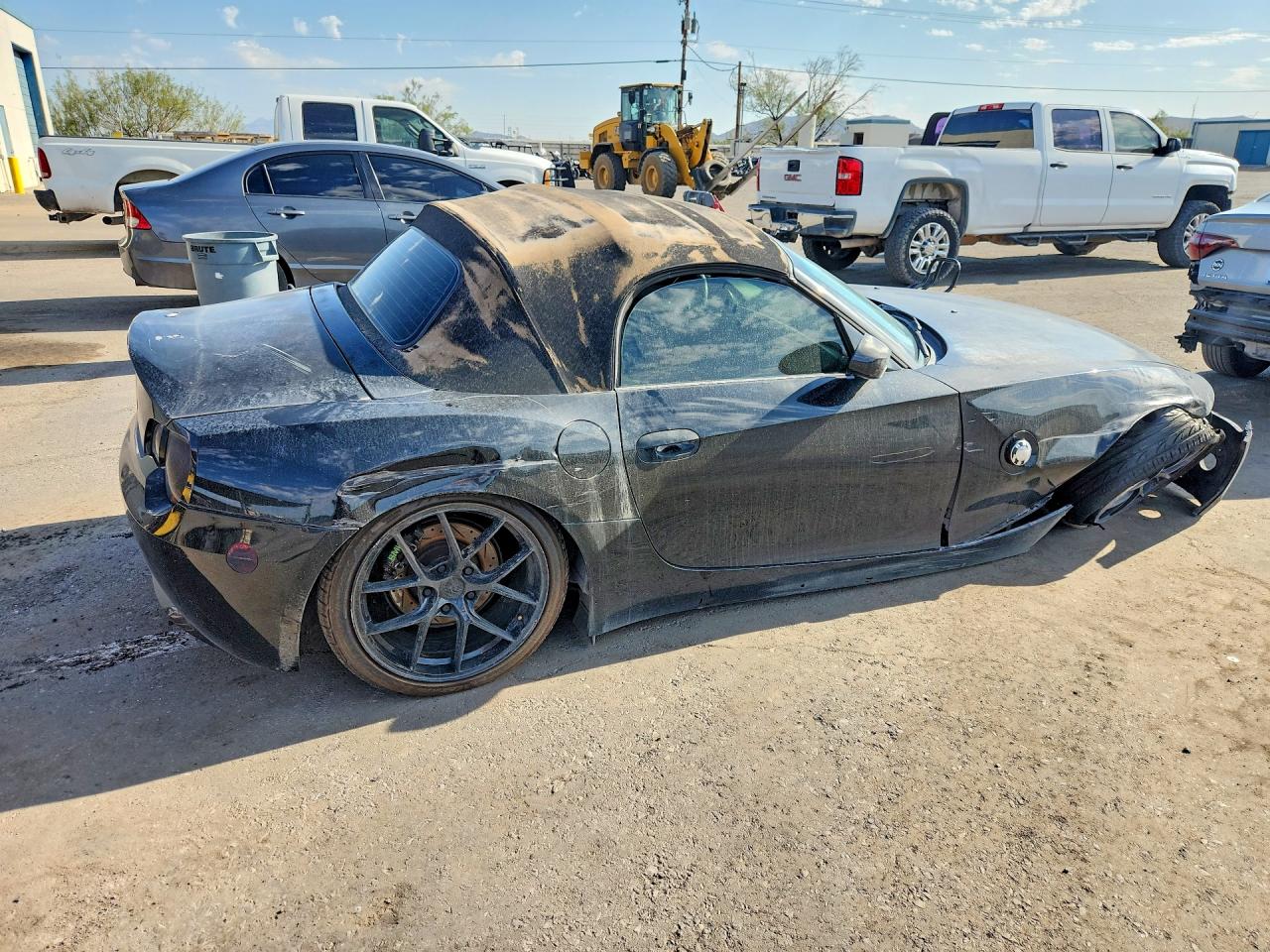 2003 Bmw Z4 3.0 Черный vin: 4USBT53493LU01295