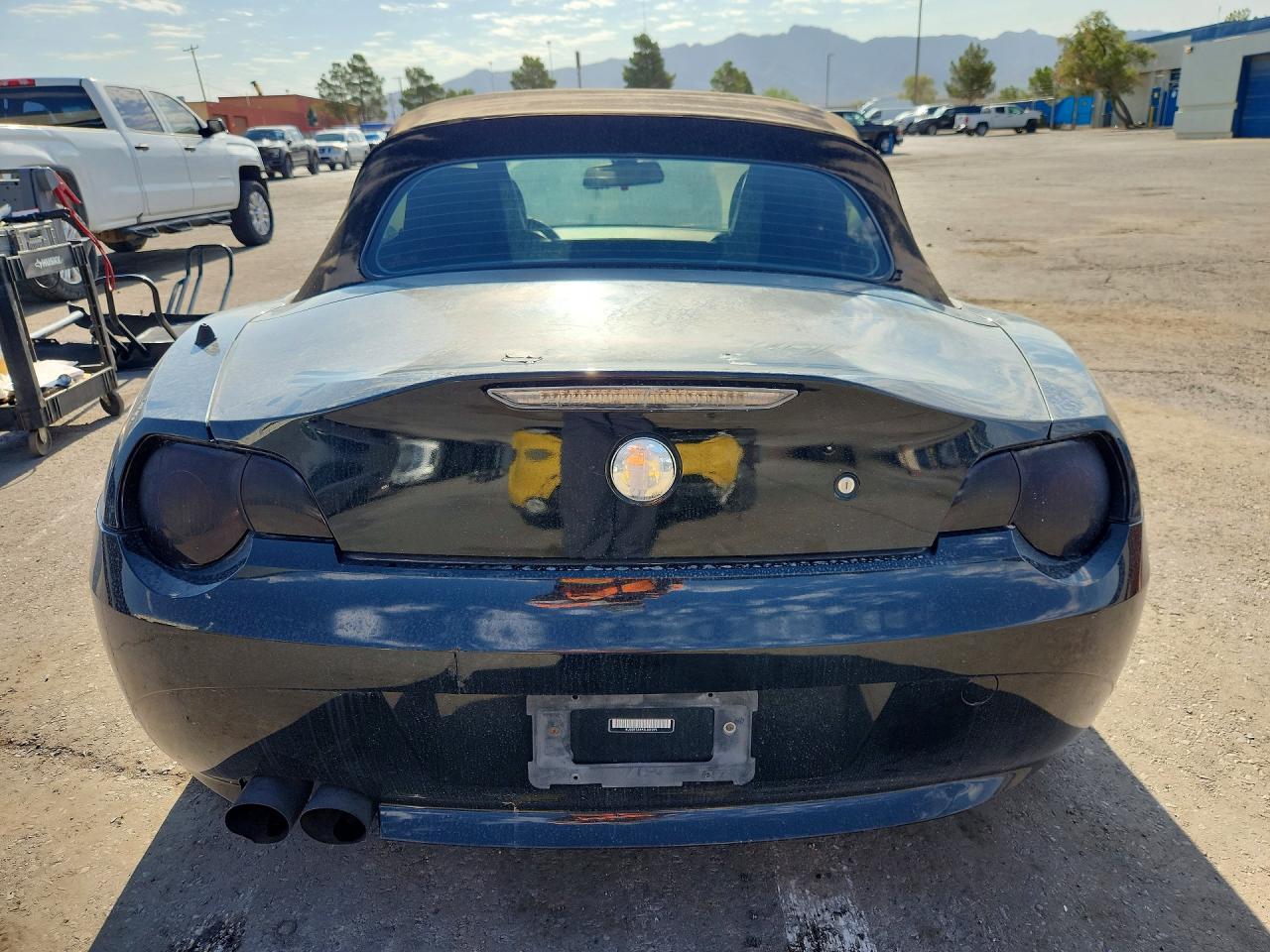 2003 Bmw Z4 3.0 Черный vin: 4USBT53493LU01295