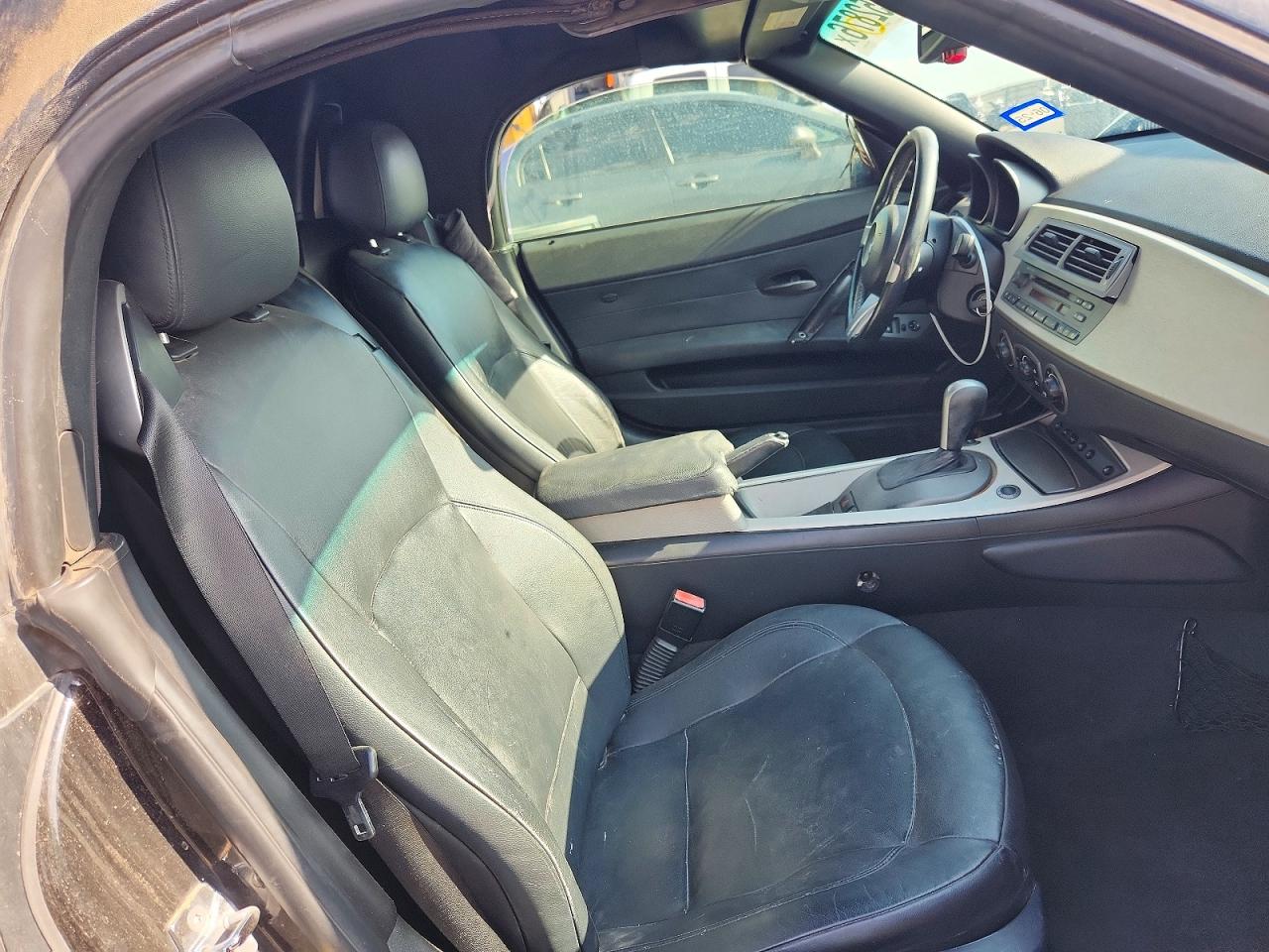 2003 Bmw Z4 3.0 Черный vin: 4USBT53493LU01295