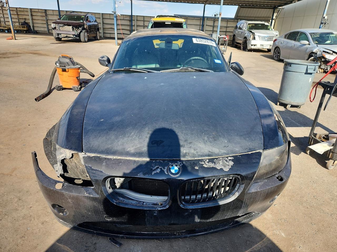 2003 Bmw Z4 3.0 Черный vin: 4USBT53493LU01295