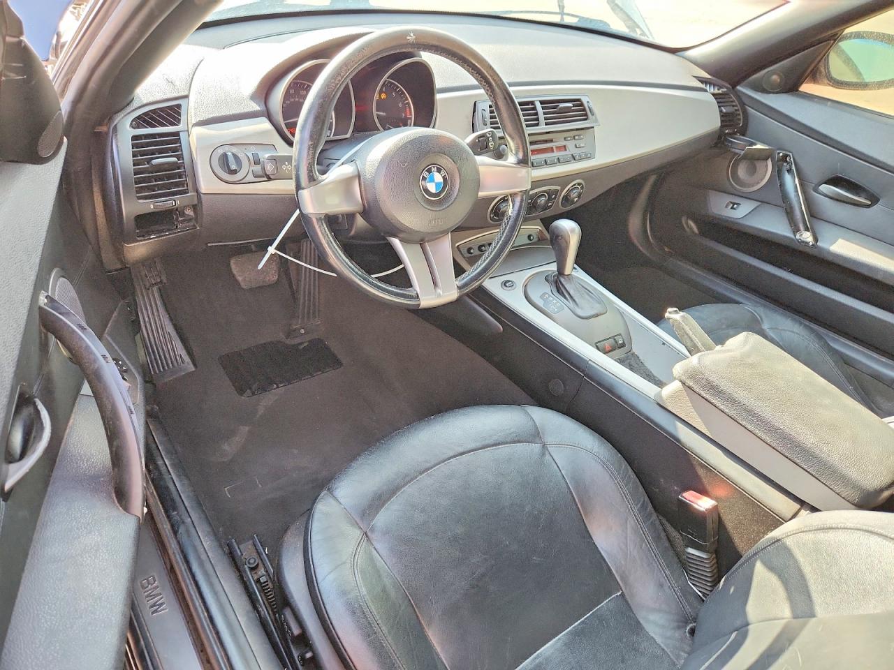 2003 Bmw Z4 3.0 Черный vin: 4USBT53493LU01295