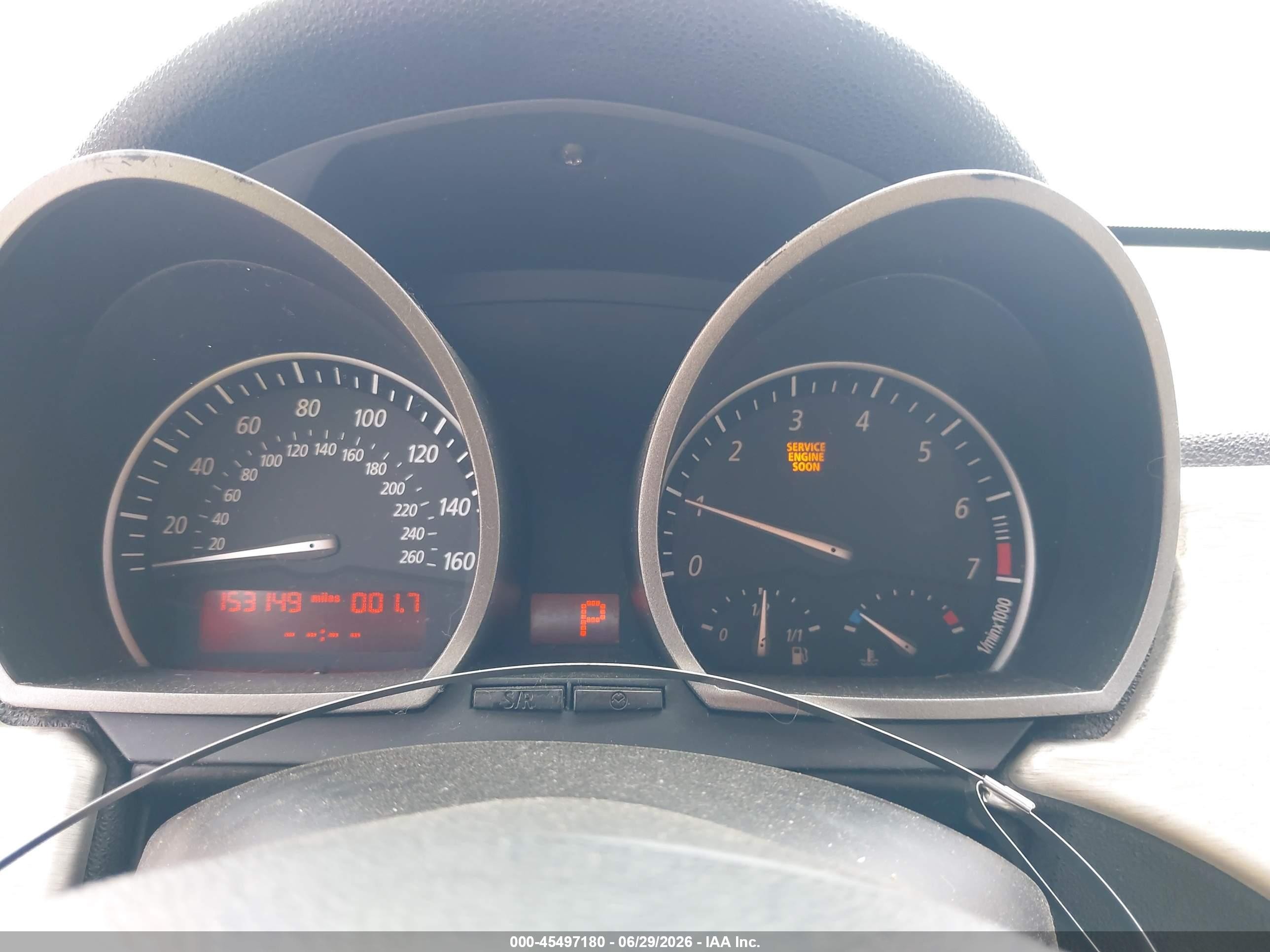 2003 Bmw Z4 3.0i Black vin: 4USBT53493LU06092