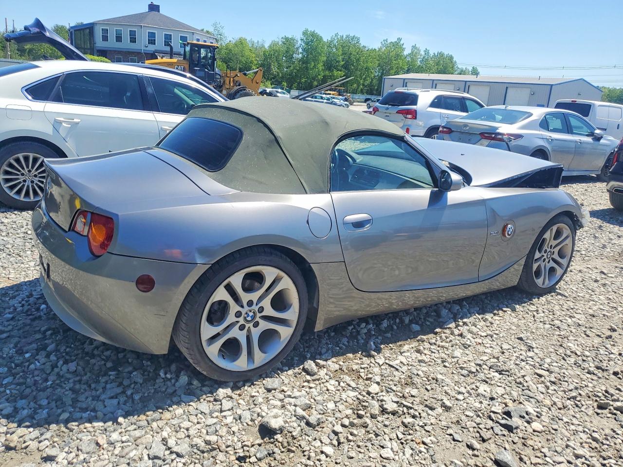 2003 Bmw Z4 3.0 Gray vin: 4USBT534X3LT23075