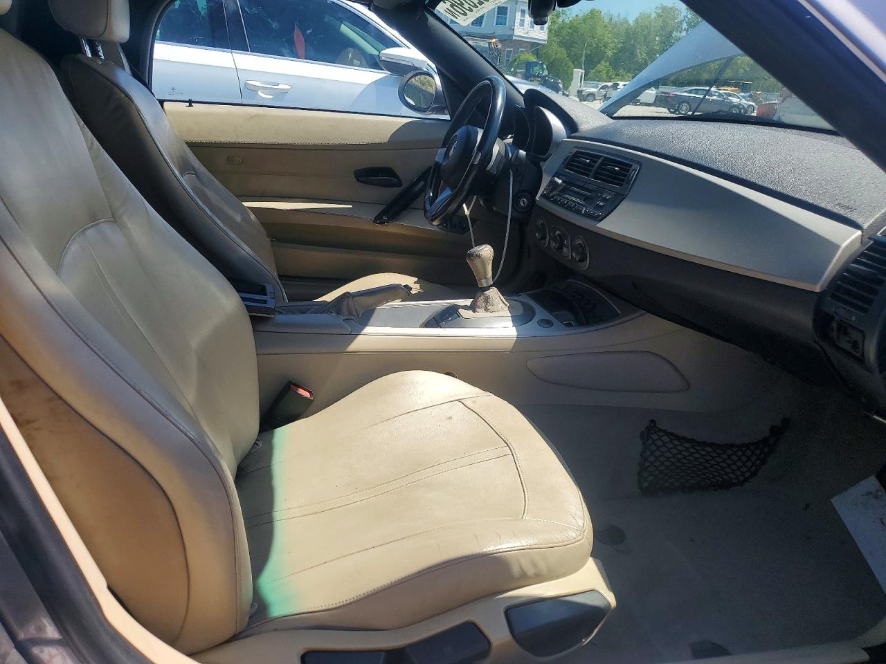 2003 Bmw Z4 3.0 Gray vin: 4USBT534X3LT23075