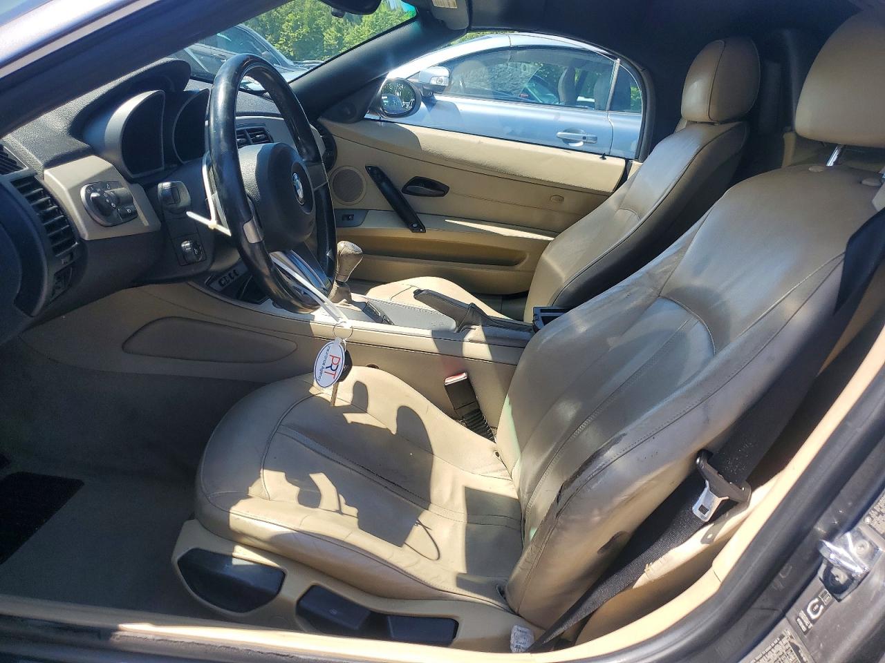 2003 Bmw Z4 3.0 Gray vin: 4USBT534X3LT23075