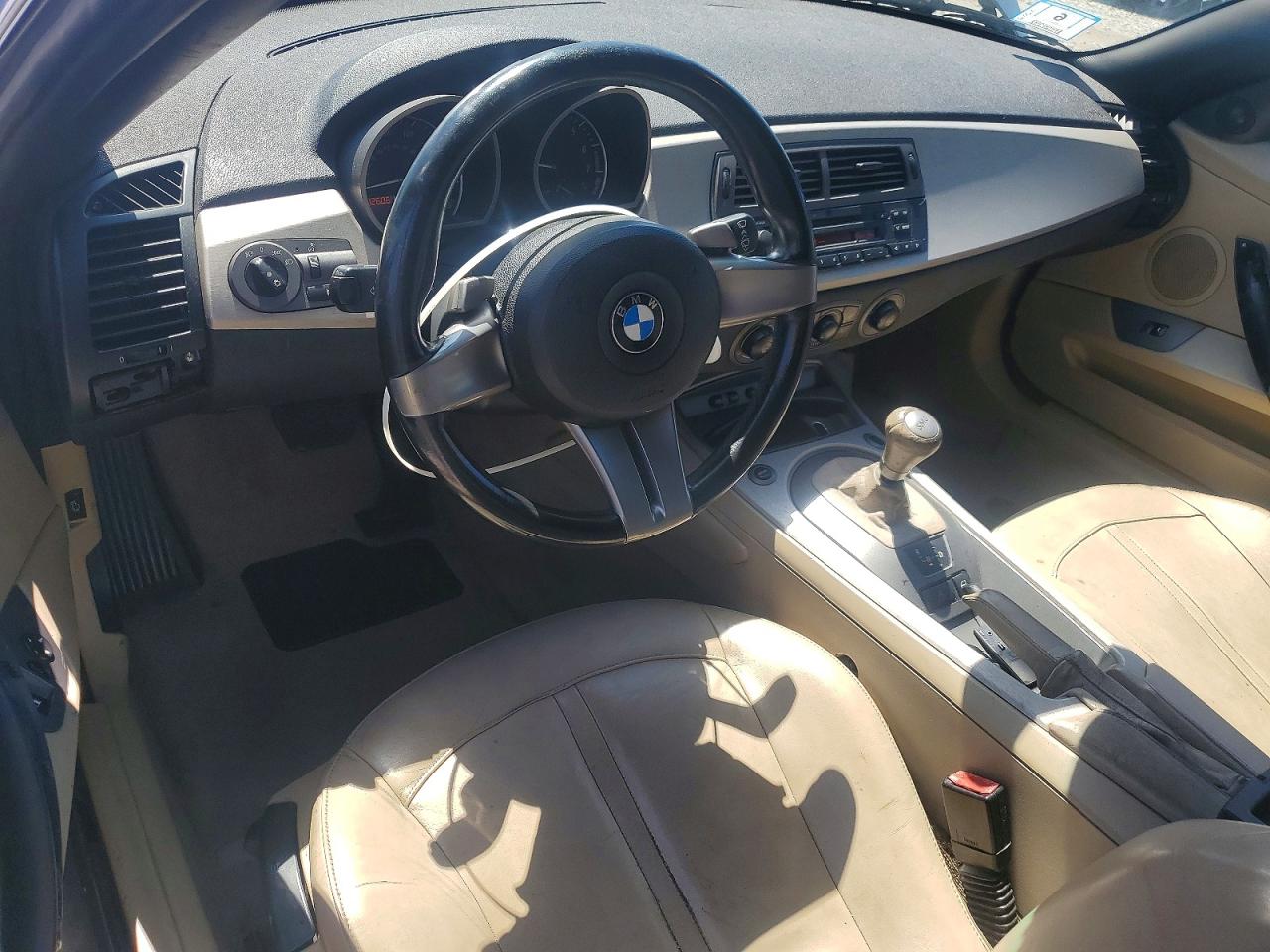 2003 Bmw Z4 3.0 Gray vin: 4USBT534X3LT23075