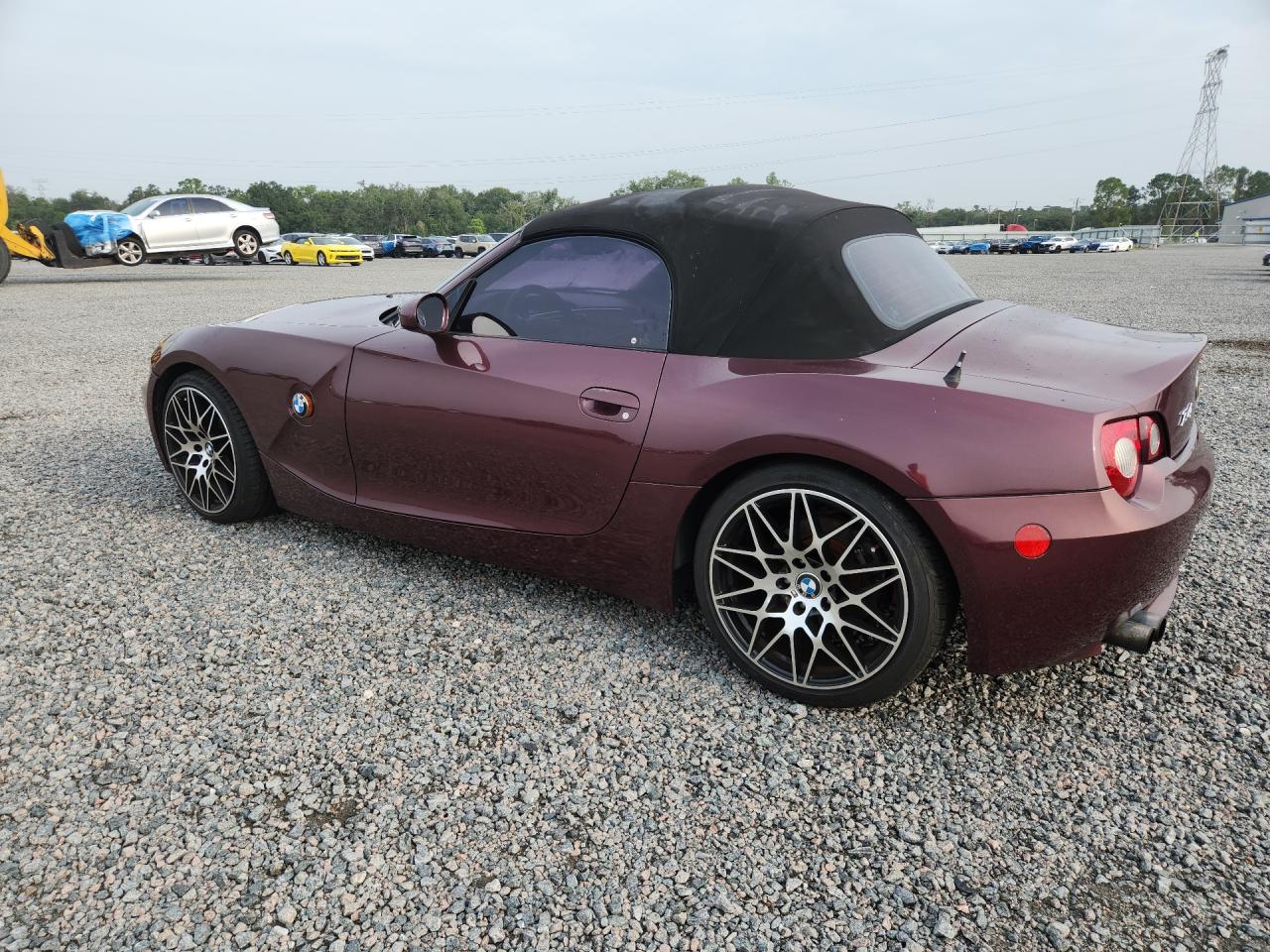 2005 Bmw Z4 3.0 Бордовый vin: 4USBT53505LT28278