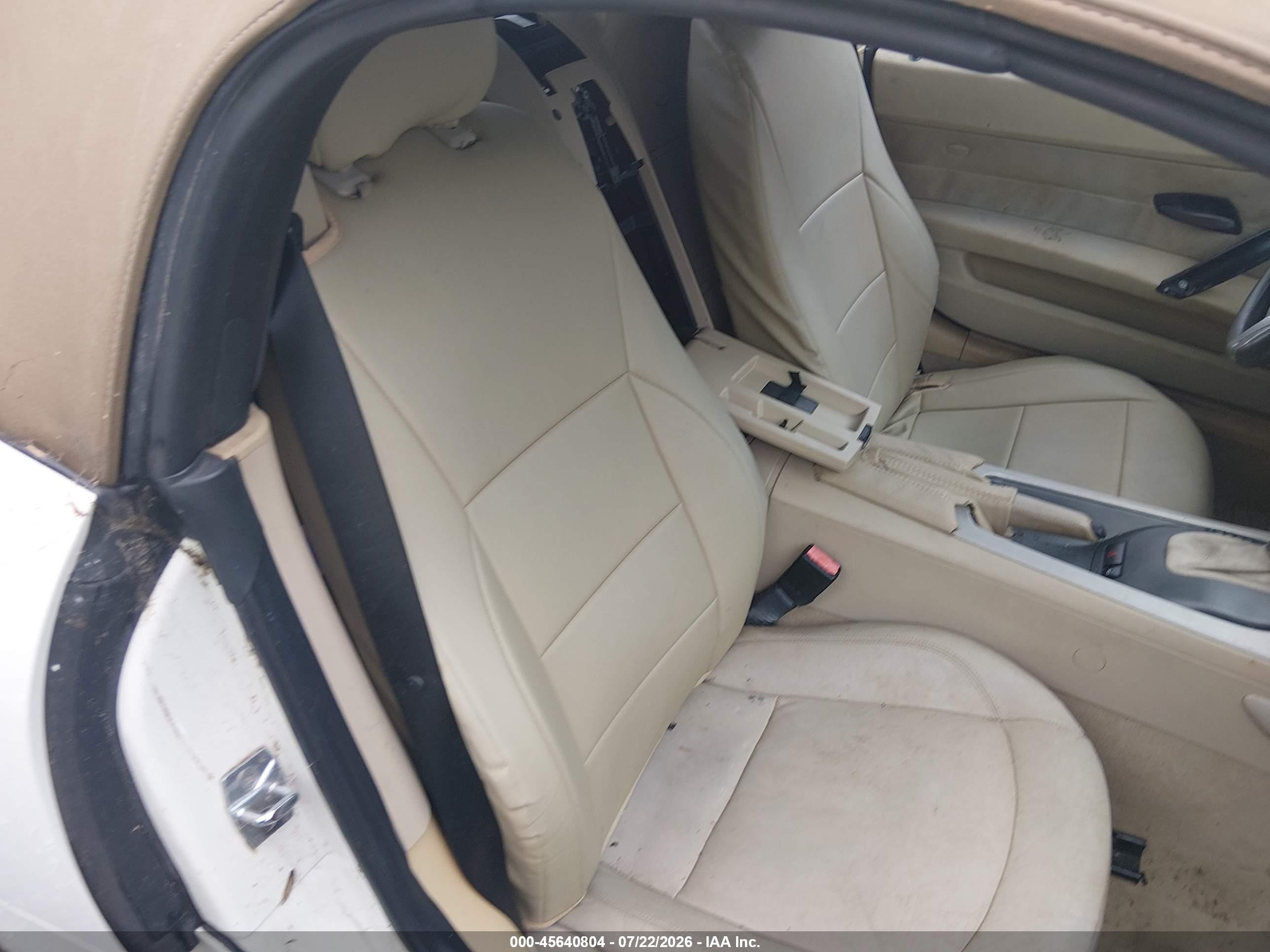 2004 Bmw Z4 3.0i Белый vin: 4USBT53544LU06639