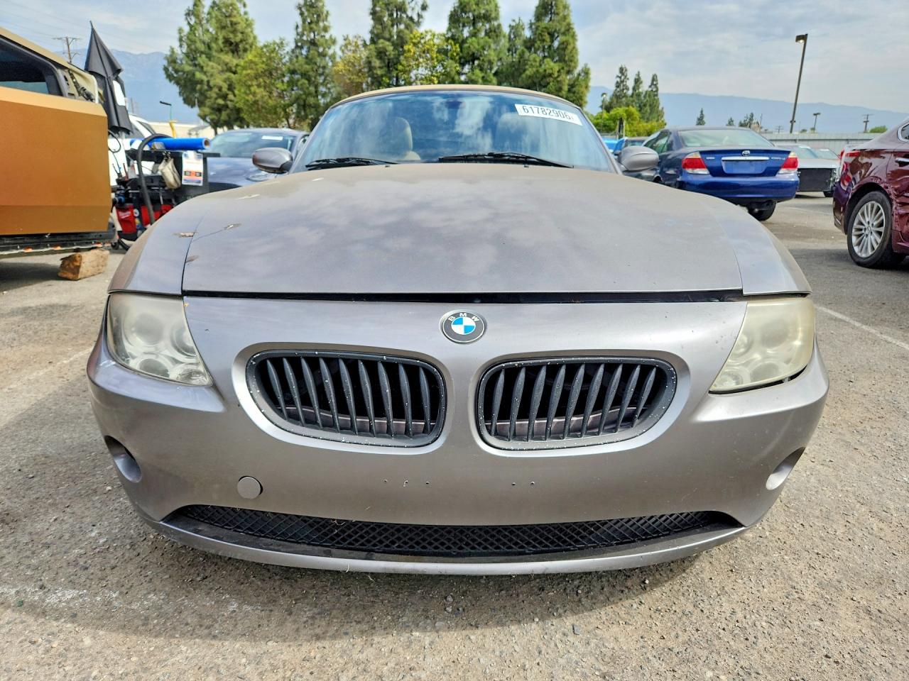 2004 Bmw Z4 3.0 Silver vin: 4USBT53544LU06835