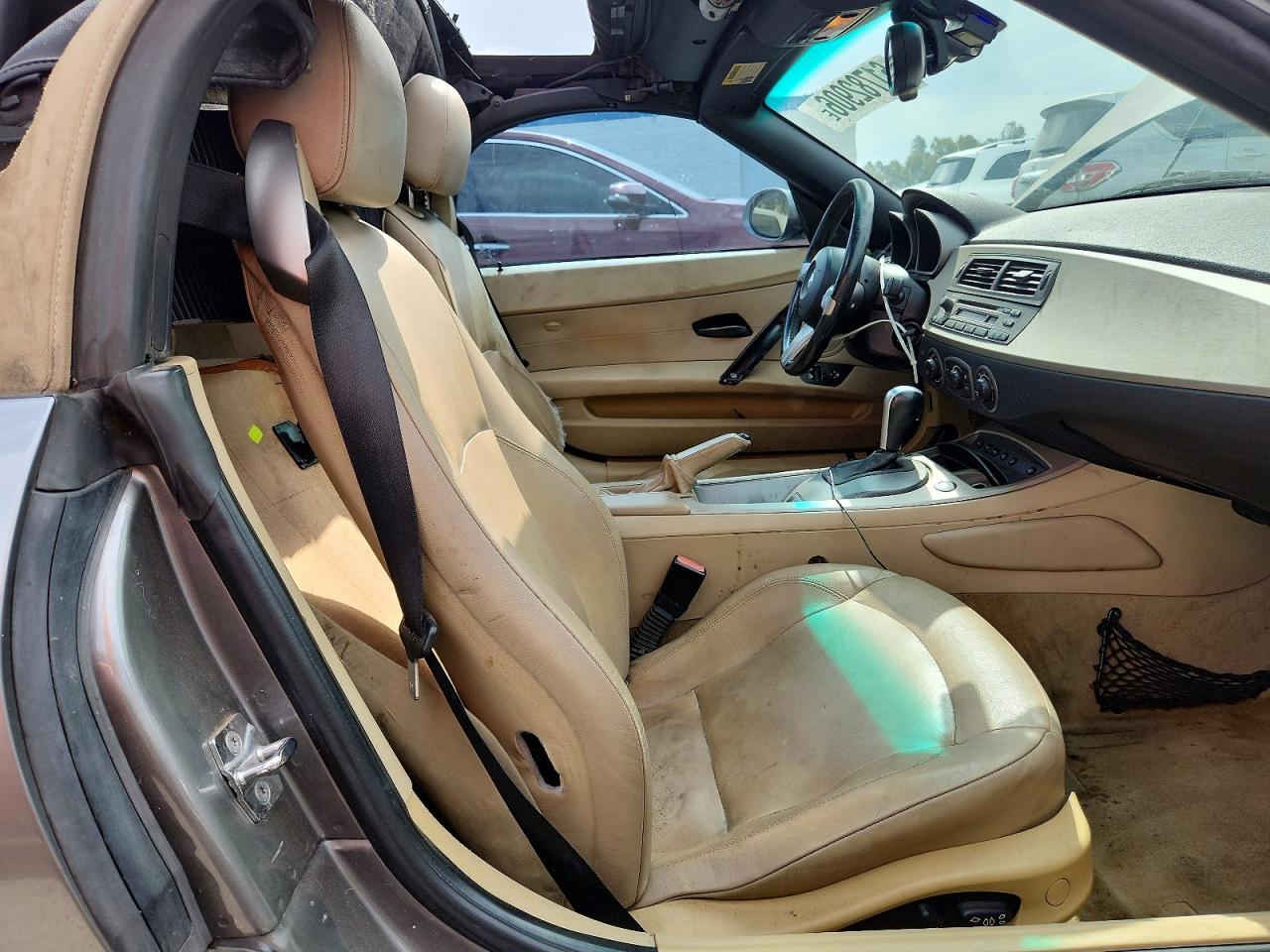 2004 Bmw Z4 3.0 Silver vin: 4USBT53544LU06835