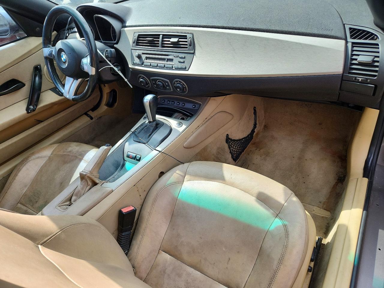 2004 Bmw Z4 3.0 Silver vin: 4USBT53544LU06835