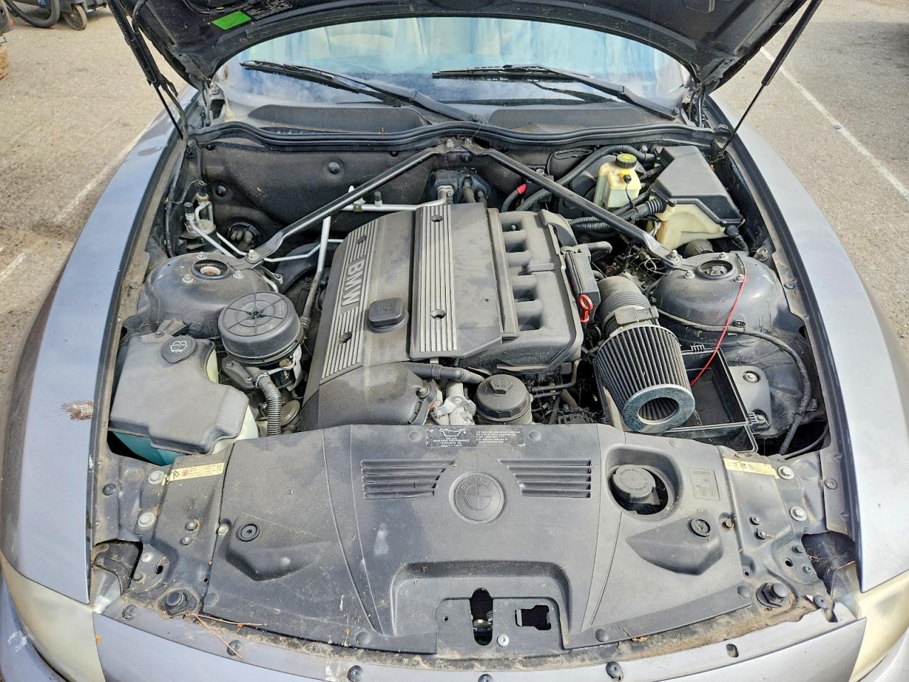 2004 Bmw Z4 3.0 Silver vin: 4USBT53544LU06835