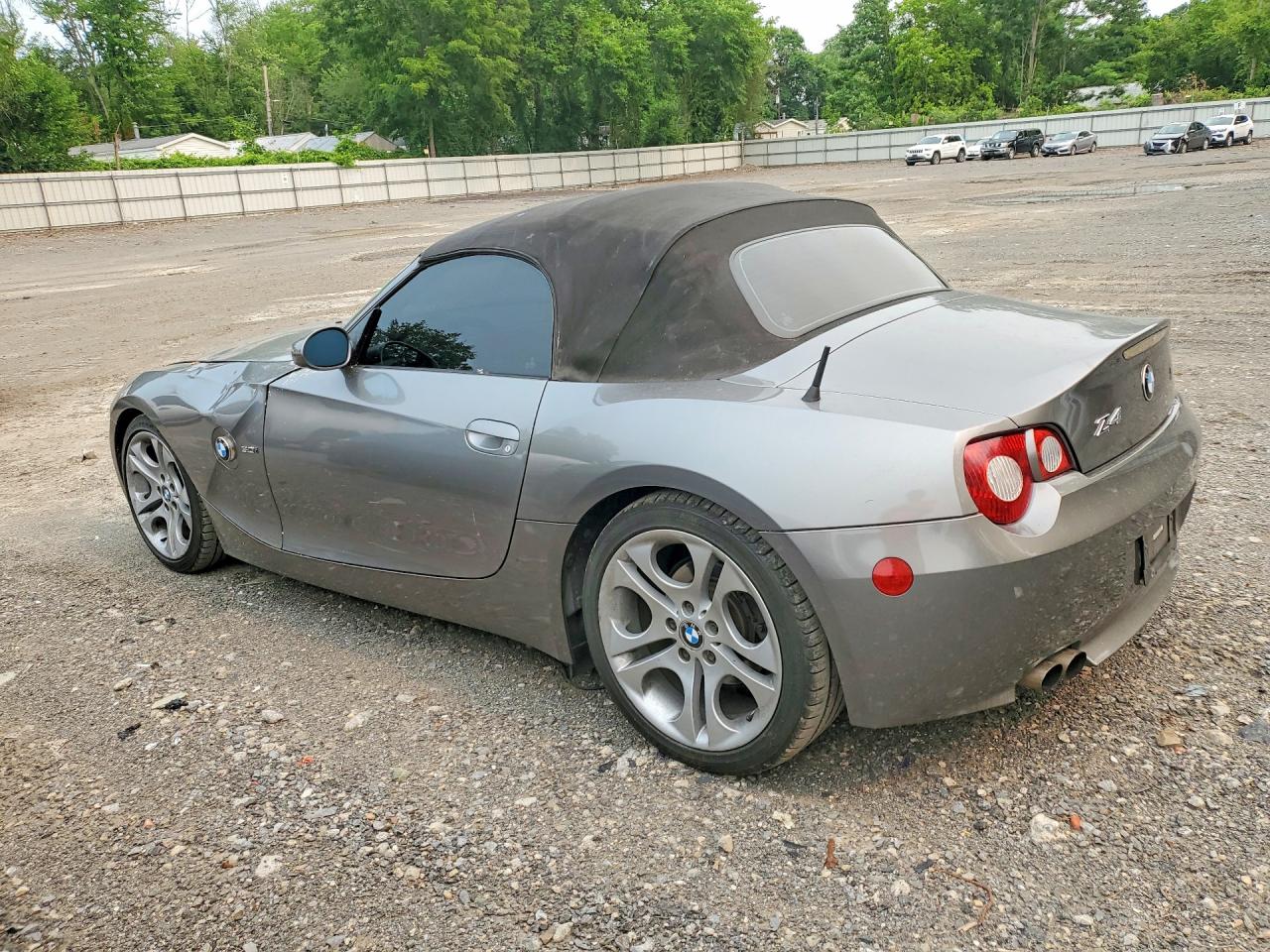 2005 Bmw Z4 3.0 Gray vin: 4USBT53545LT28509