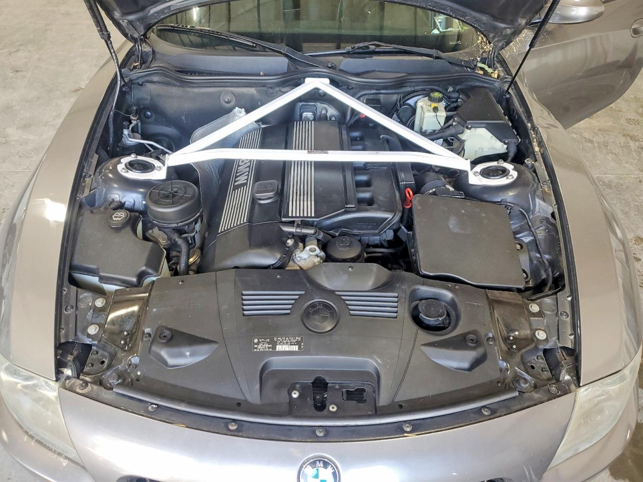 2005 Bmw Z4 3.0 Gray vin: 4USBT53545LT28509