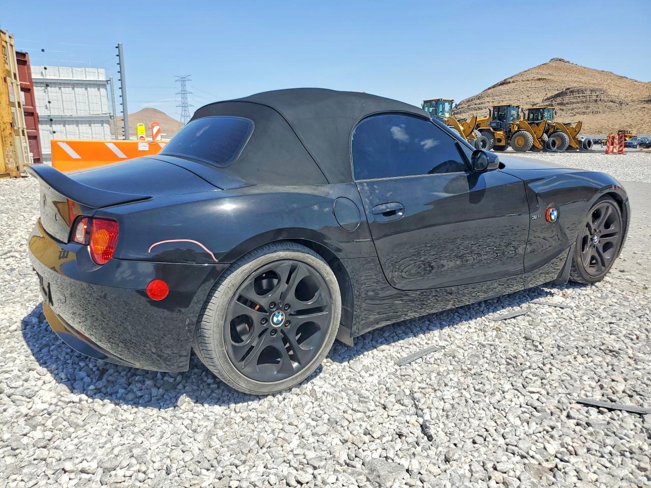 2004 Bmw Z4 3.0 Black vin: 4USBT53554LU08576