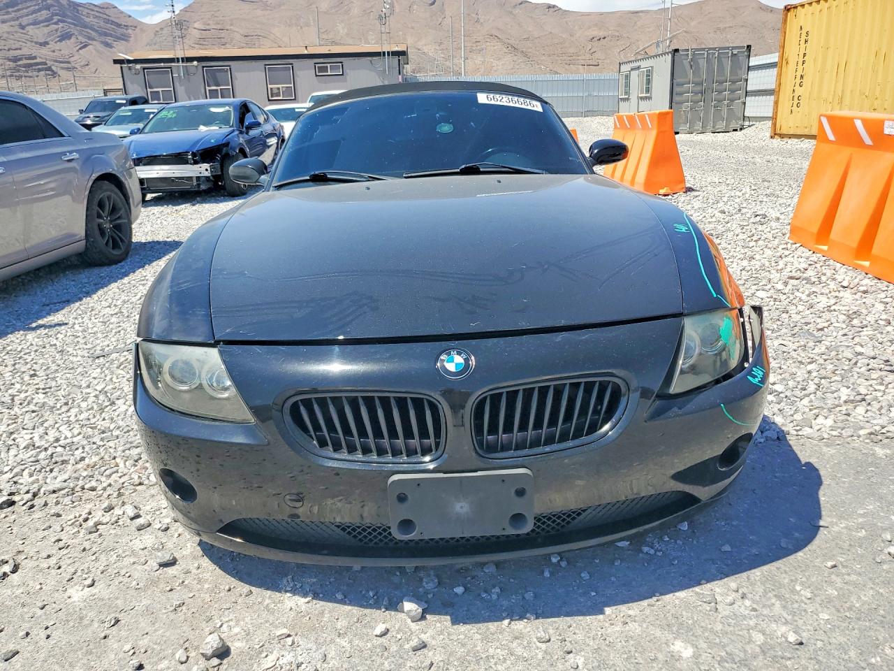 2004 Bmw Z4 3.0 Black vin: 4USBT53554LU08576