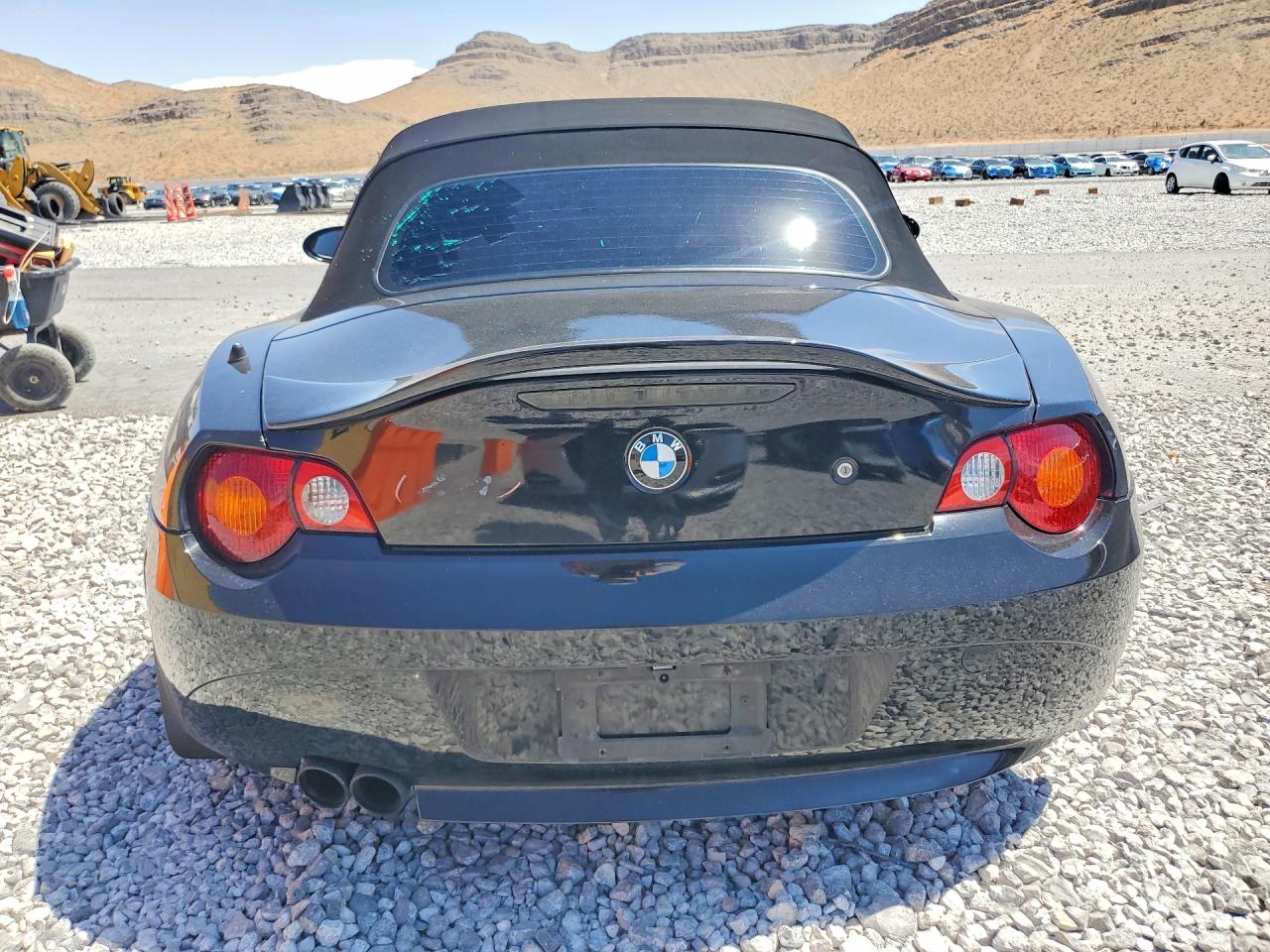 2004 Bmw Z4 3.0 Black vin: 4USBT53554LU08576