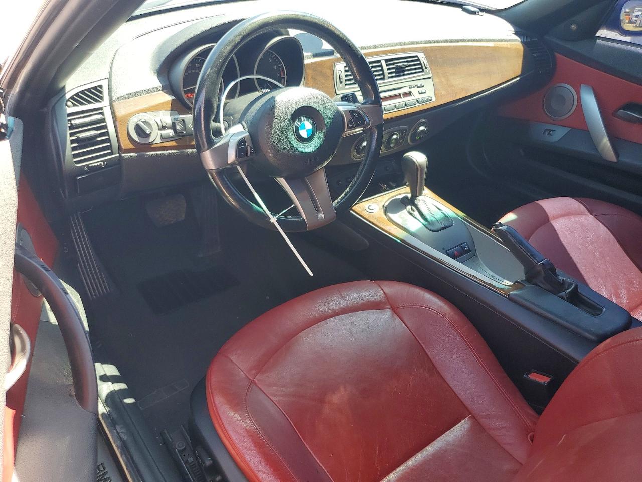 2004 Bmw Z4 3.0 Black vin: 4USBT53554LU08576