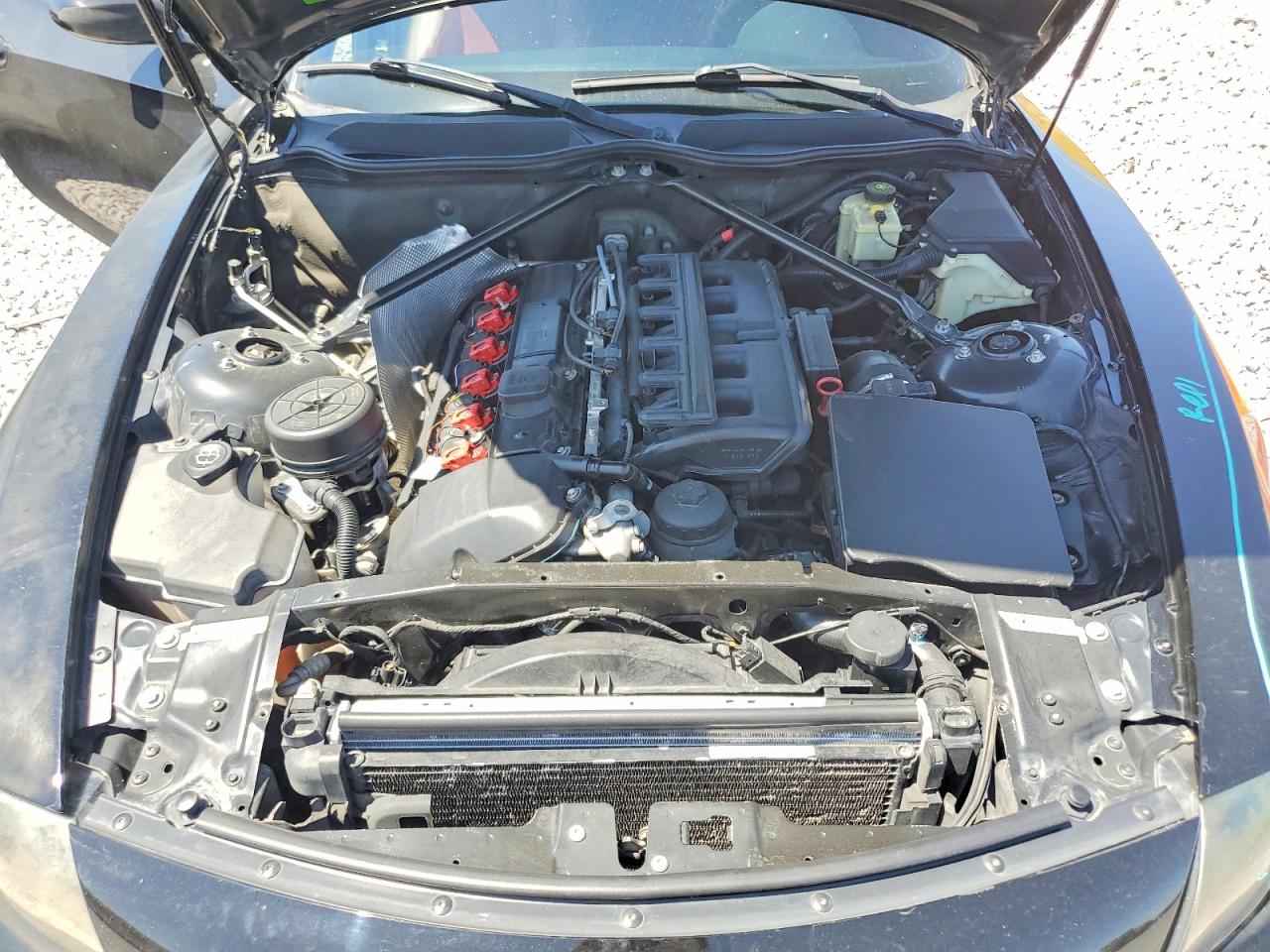 2004 Bmw Z4 3.0 Black vin: 4USBT53554LU08576