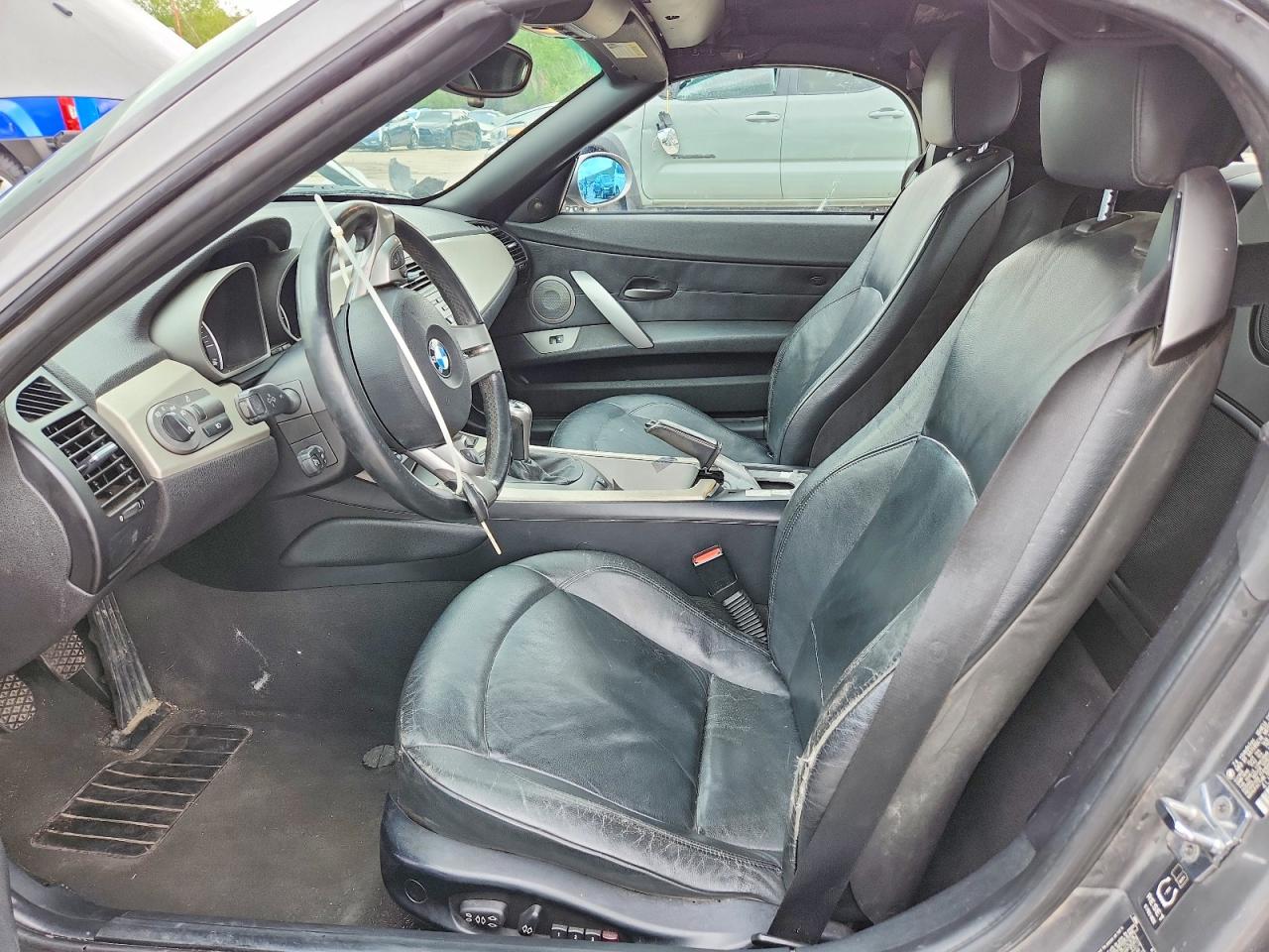 2004 Bmw Z4 3.0 Gray vin: 4USBT53564LT27229