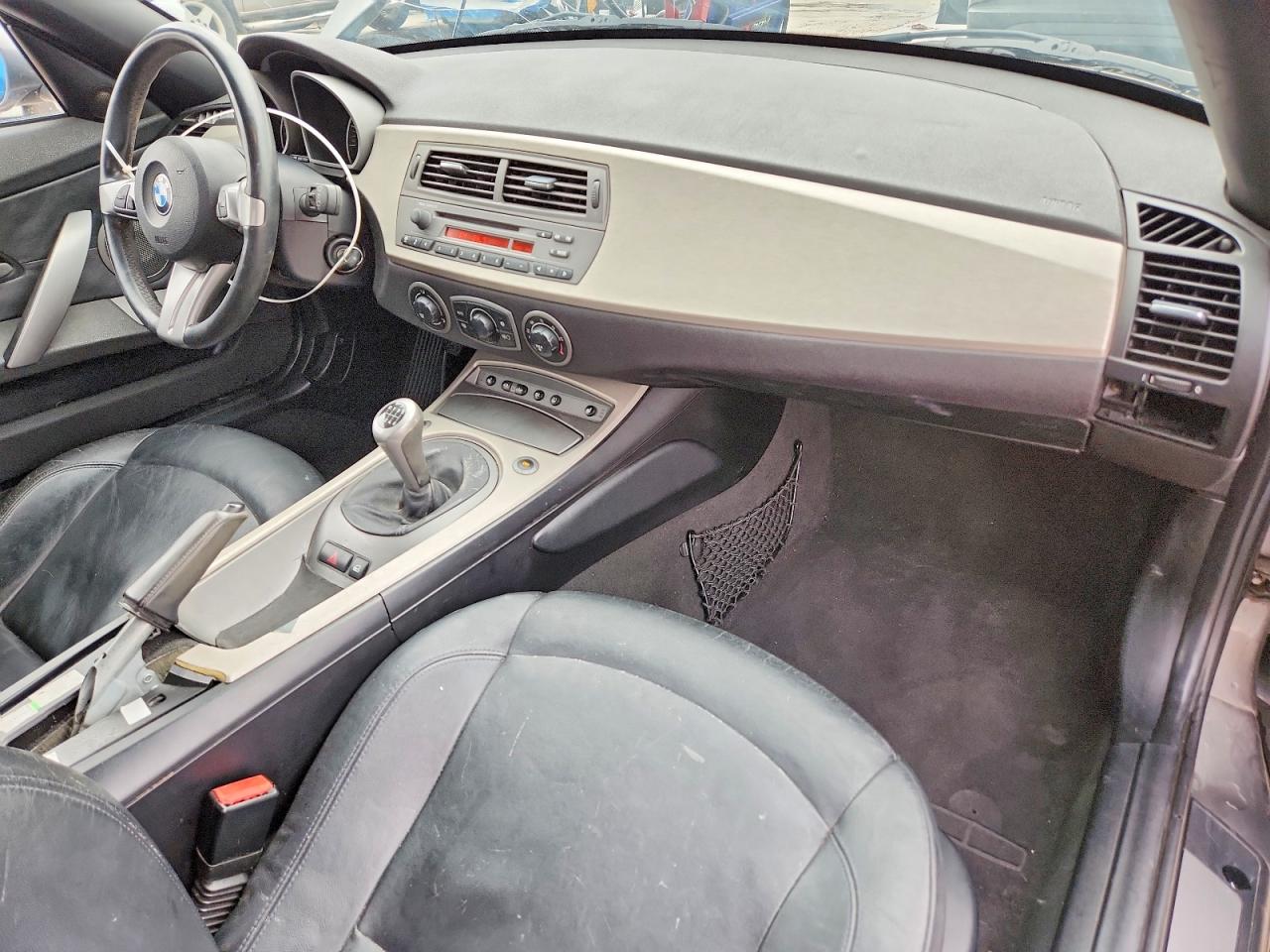 2004 Bmw Z4 3.0 Gray vin: 4USBT53564LT27229