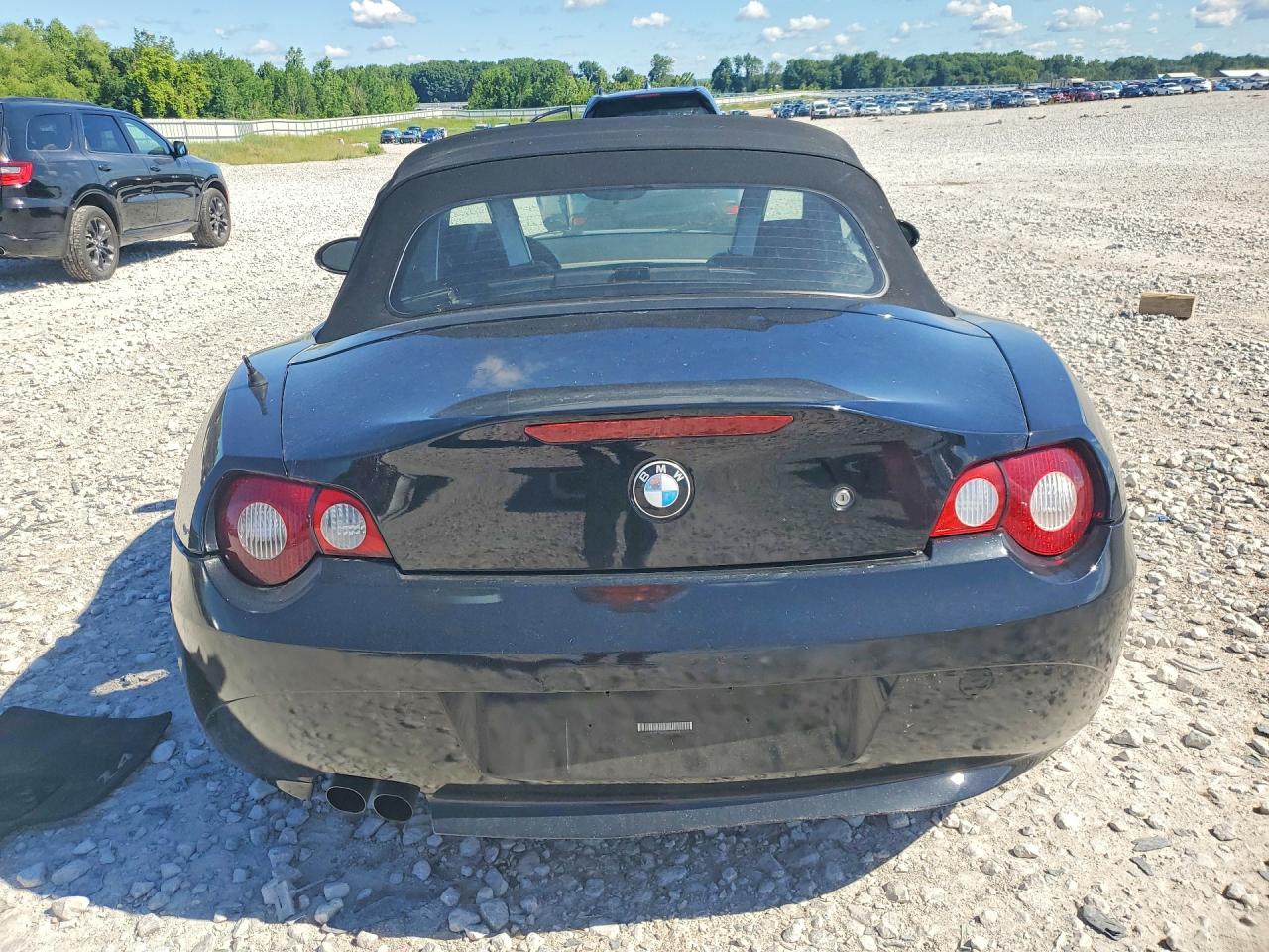 2005 Bmw Z4 3.0 Black vin: 4USBT53575LU09200