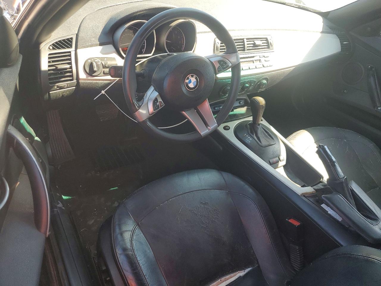 2005 Bmw Z4 3.0 Black vin: 4USBT53575LU09200
