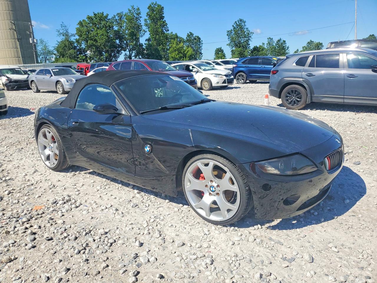 2005 Bmw Z4 3.0 Black vin: 4USBT53575LU09200