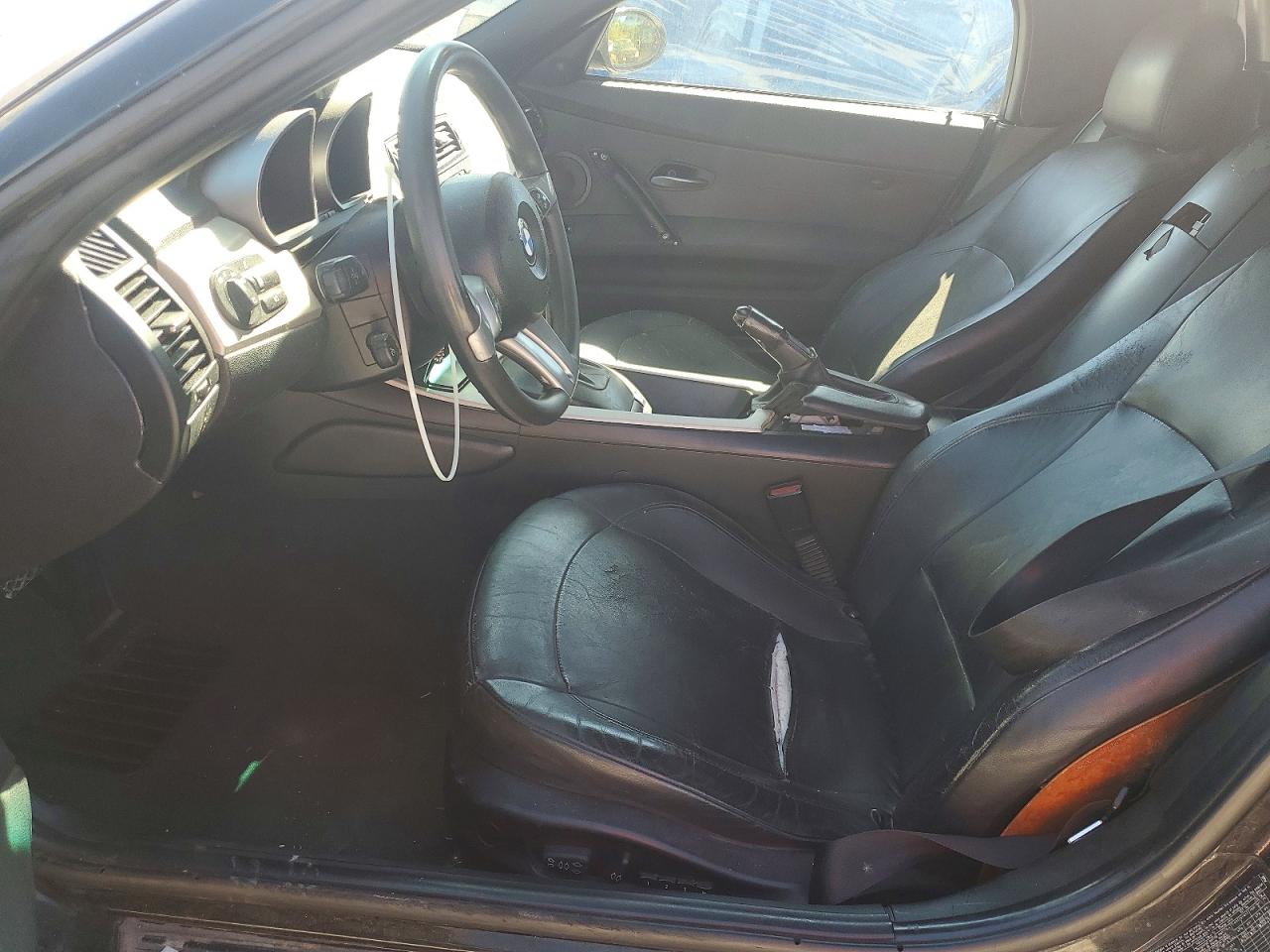 2005 Bmw Z4 3.0 Black vin: 4USBT53575LU09200