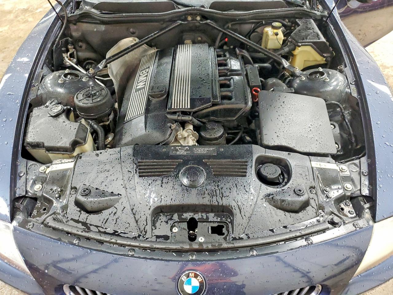2004 Bmw Z4 3.0 Blue vin: 4USBT53594LU07124