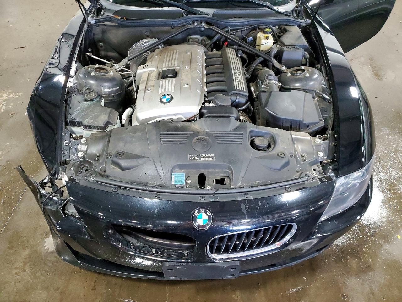 2006 Bmw Z4 3.0 Черный vin: 4USBU33506LW67920