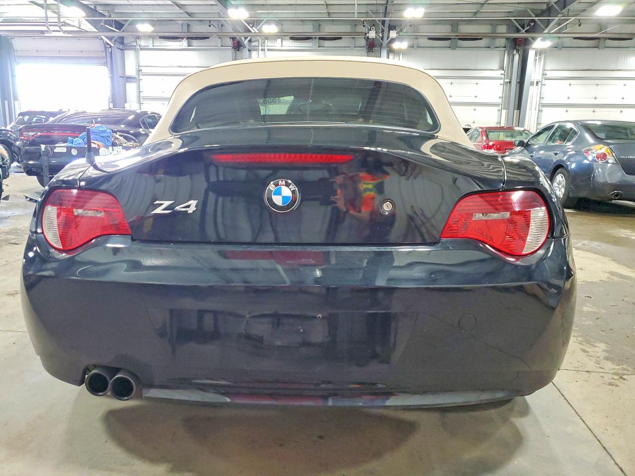2006 Bmw Z4 3.0 Черный vin: 4USBU33506LW67920