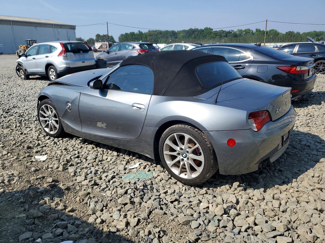 2008 Bmw Z4 3.0 Gray vin: 4USBU33508LW74353