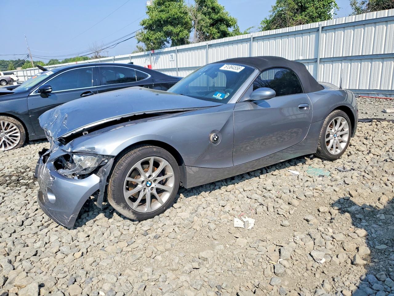 2008 Bmw Z4 3.0 Gray vin: 4USBU33508LW74353