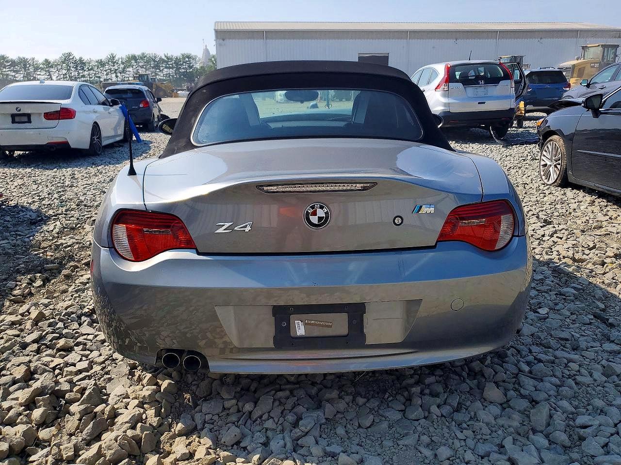2008 Bmw Z4 3.0 Gray vin: 4USBU33508LW74353
