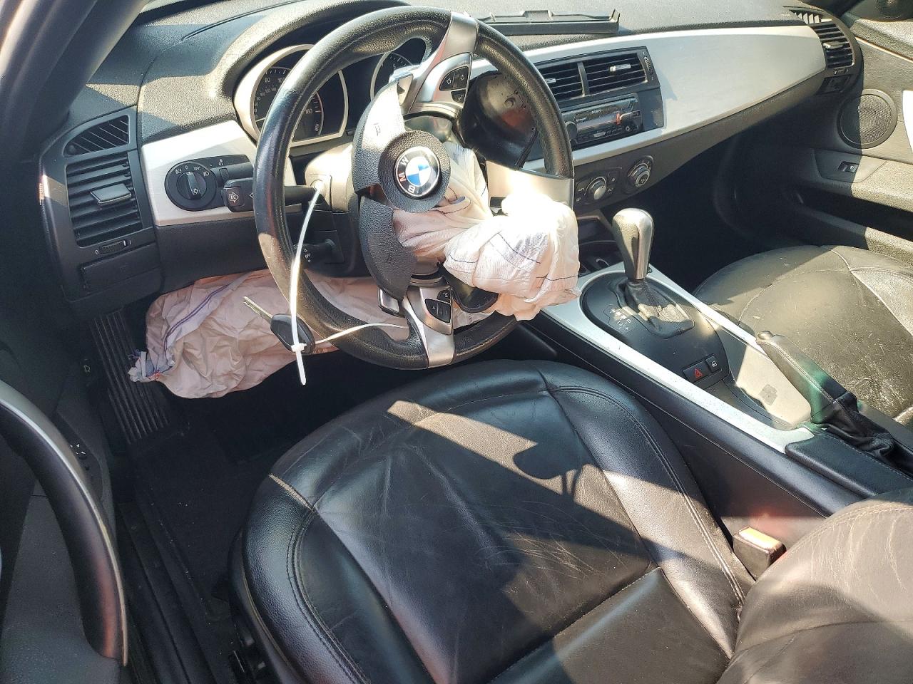 2008 Bmw Z4 3.0 Gray vin: 4USBU33508LW74353