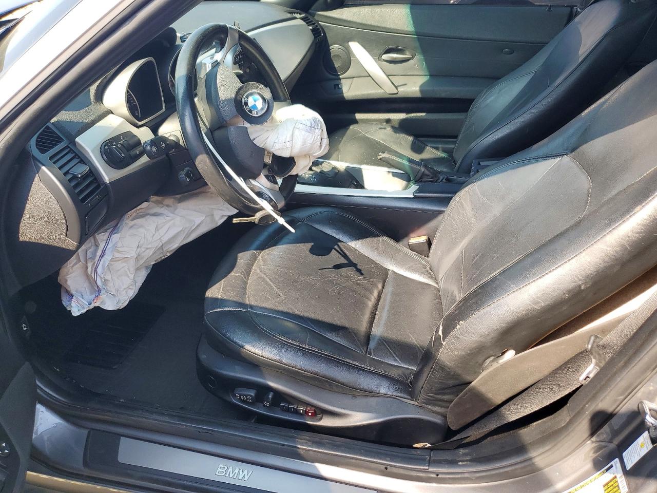 2008 Bmw Z4 3.0 Gray vin: 4USBU33508LW74353