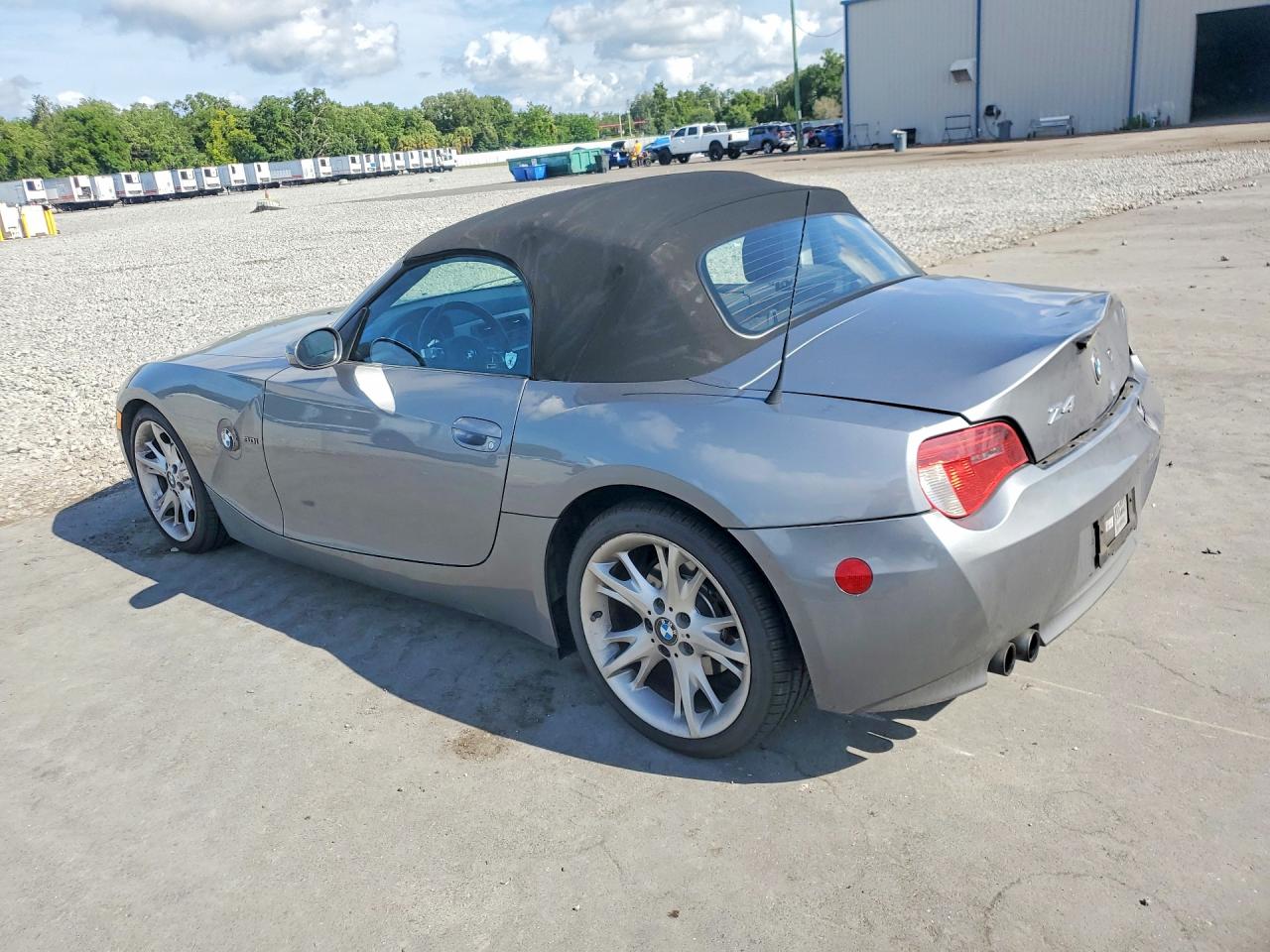 2008 Bmw Z4 Gray vin: 4USBU33508LW74448