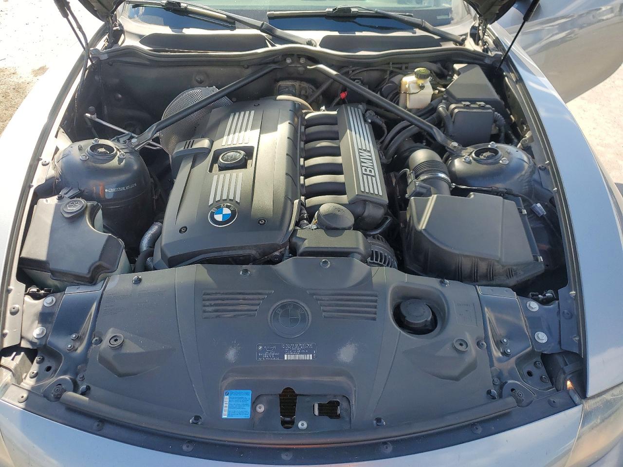 2008 Bmw Z4 Gray vin: 4USBU33508LW74448