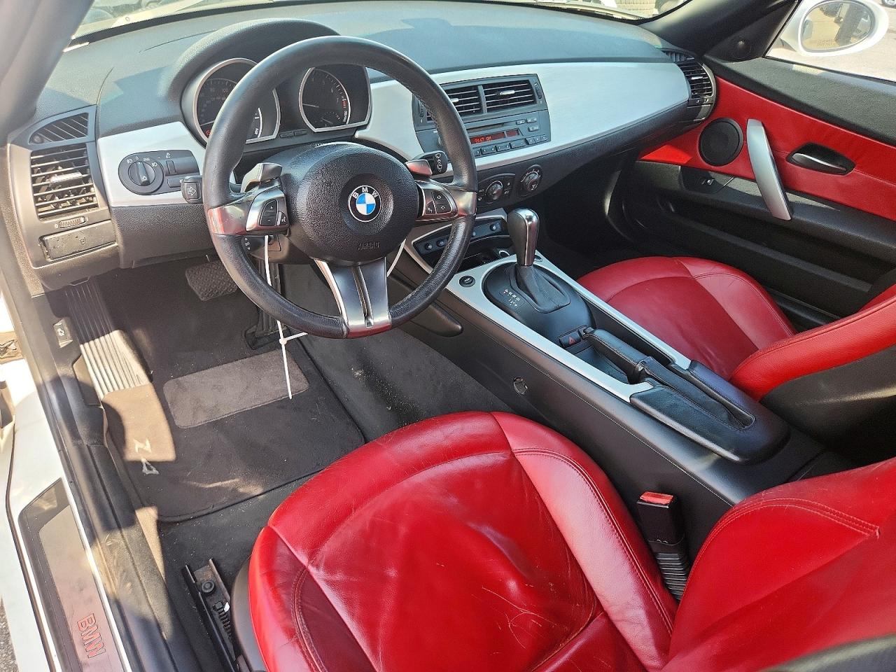 2007 Bmw Z4 3.0 White vin: 4USBU33517LW71542